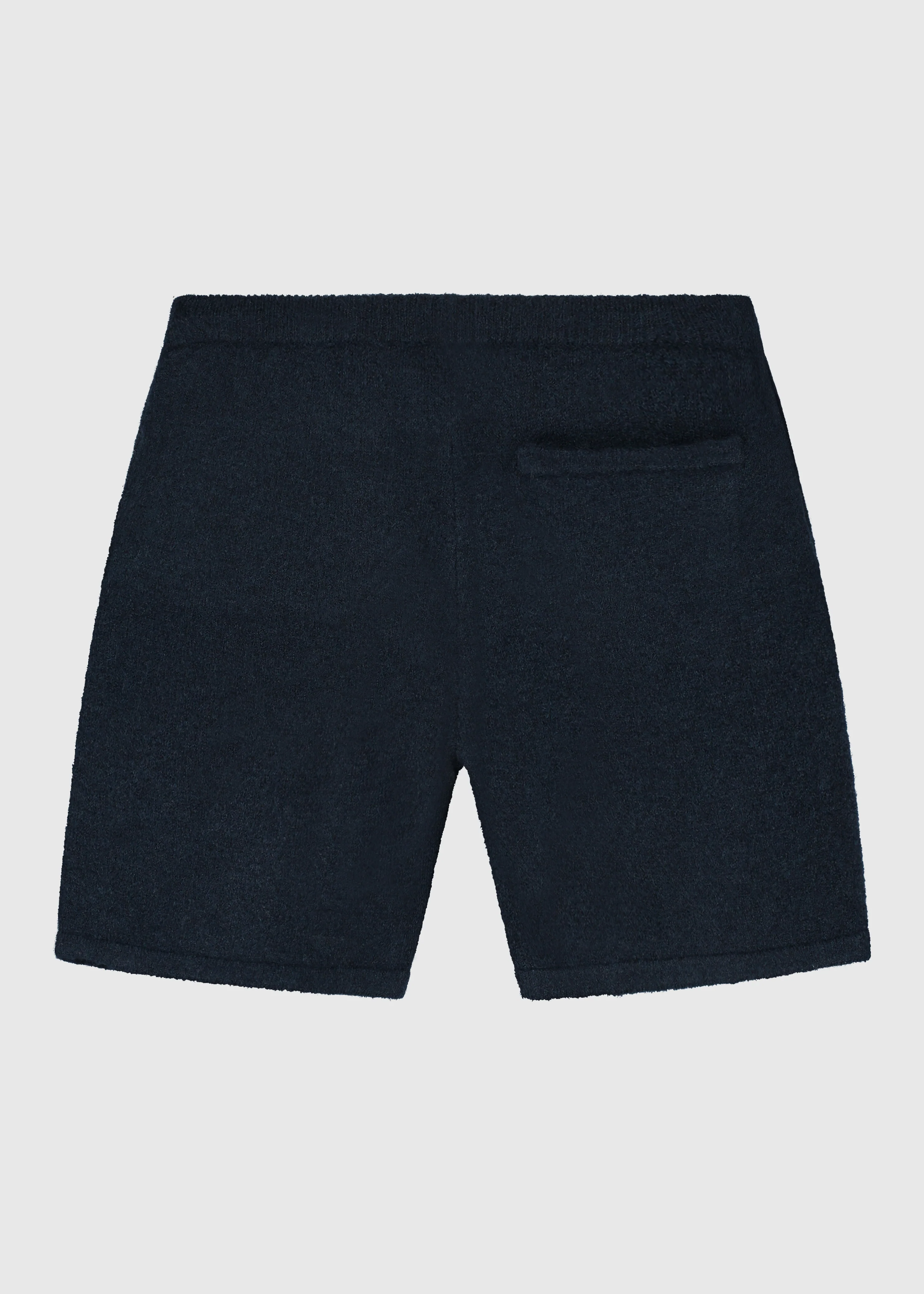 Soft Knitted Short - Navy Blue - Image 5