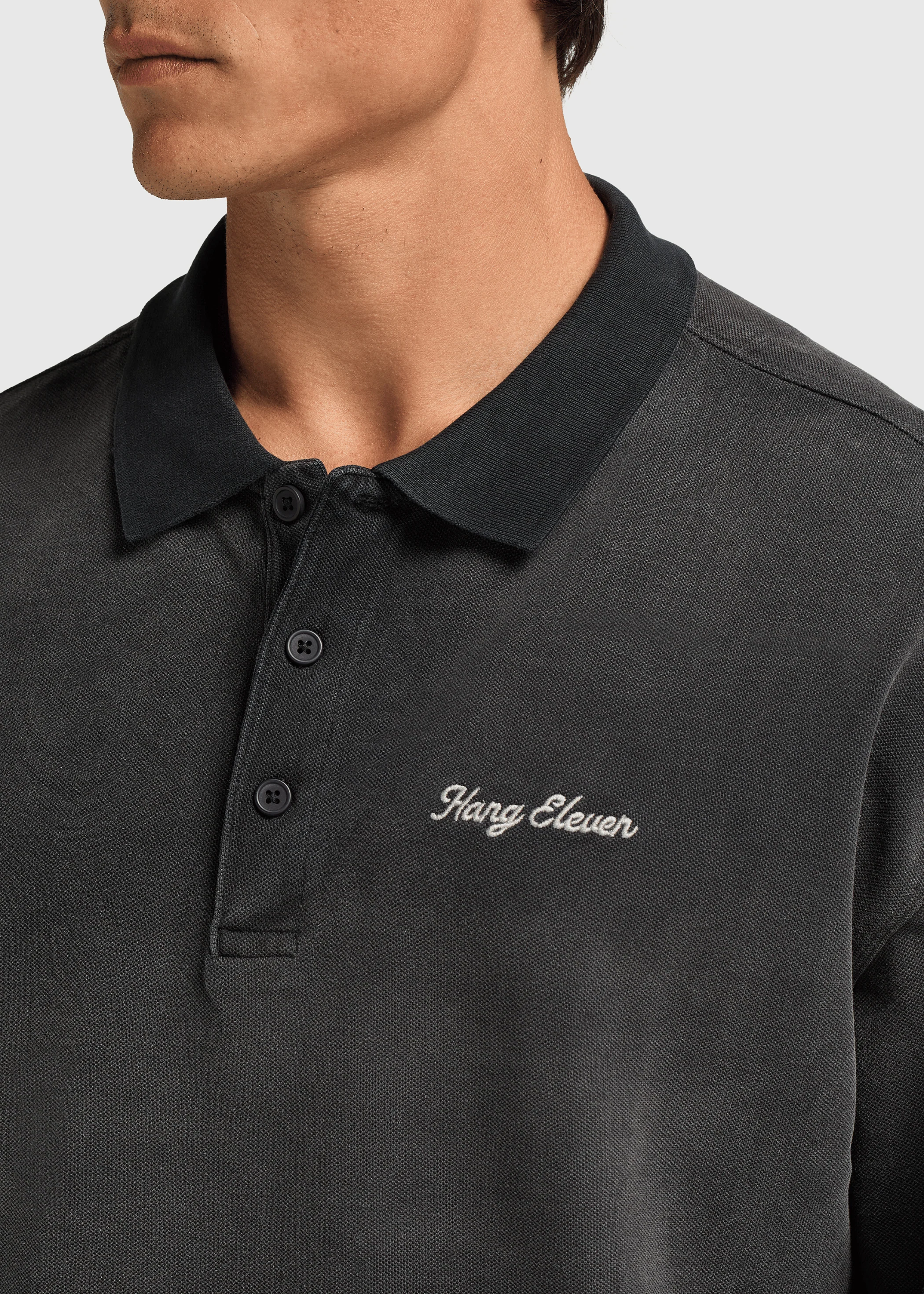 Spray Polo - Washed Black - Image 3