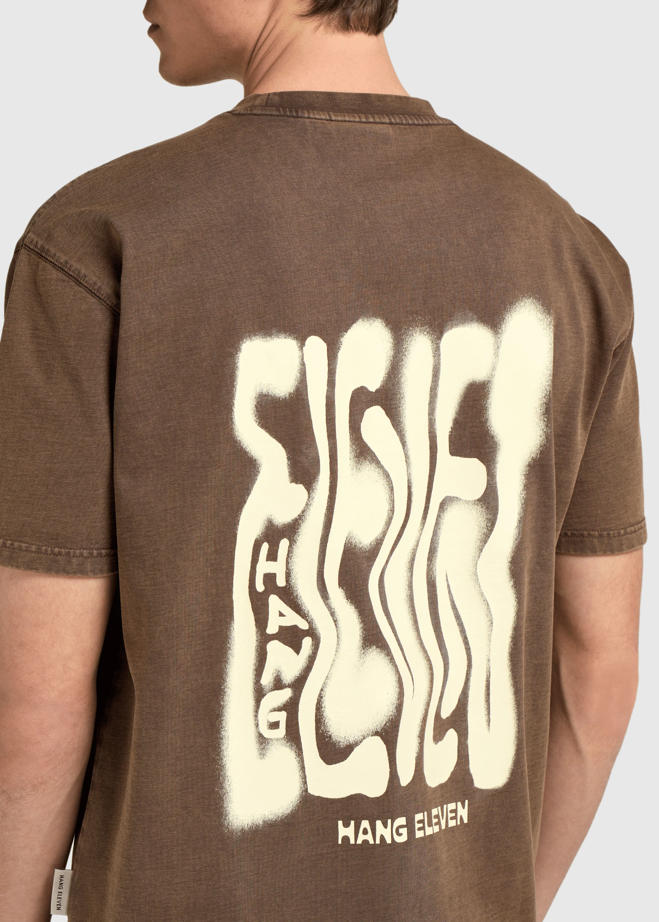 Spray Tee - Washed Brown - Image 3