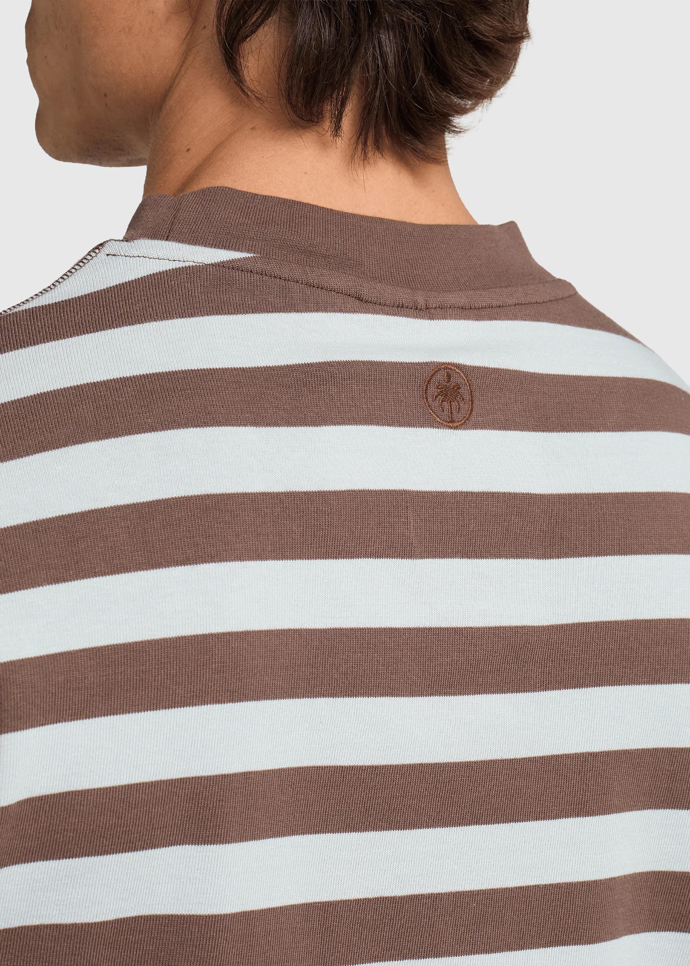 Stripe Longsleeve - Chocolate - Image 5