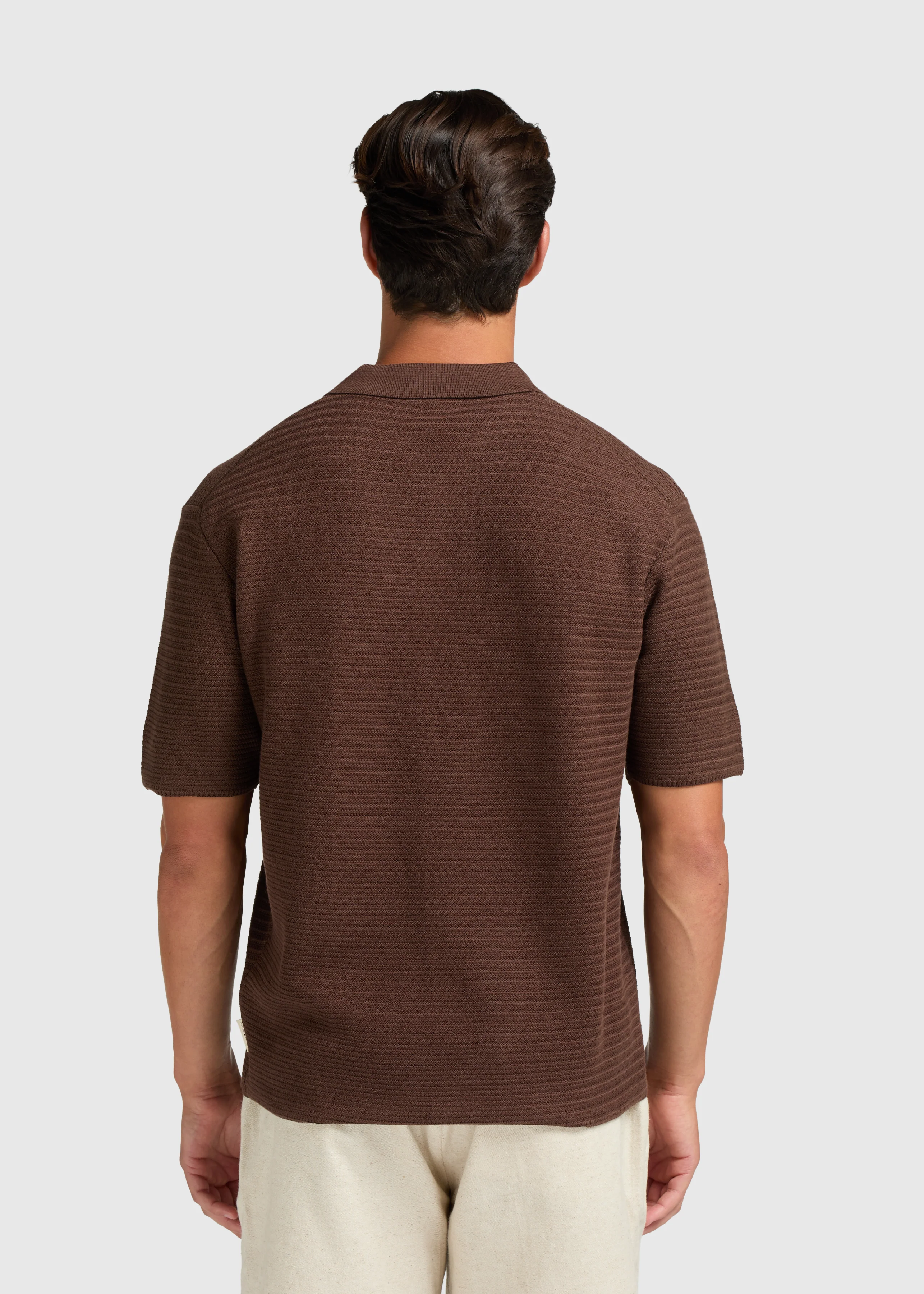 Structure Polo - Brown - Image 3