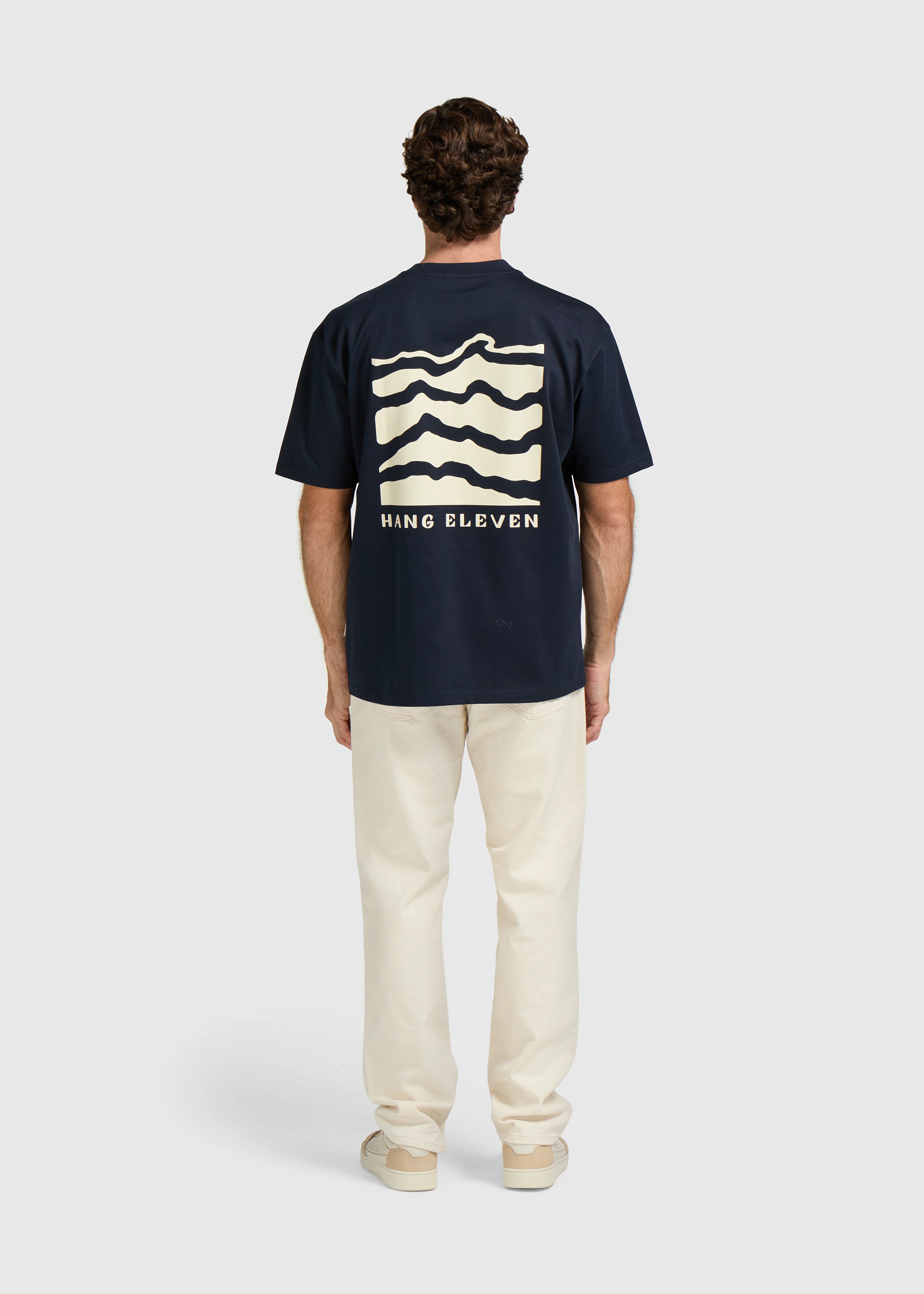 Structure tee - Navy Blue - Image 4