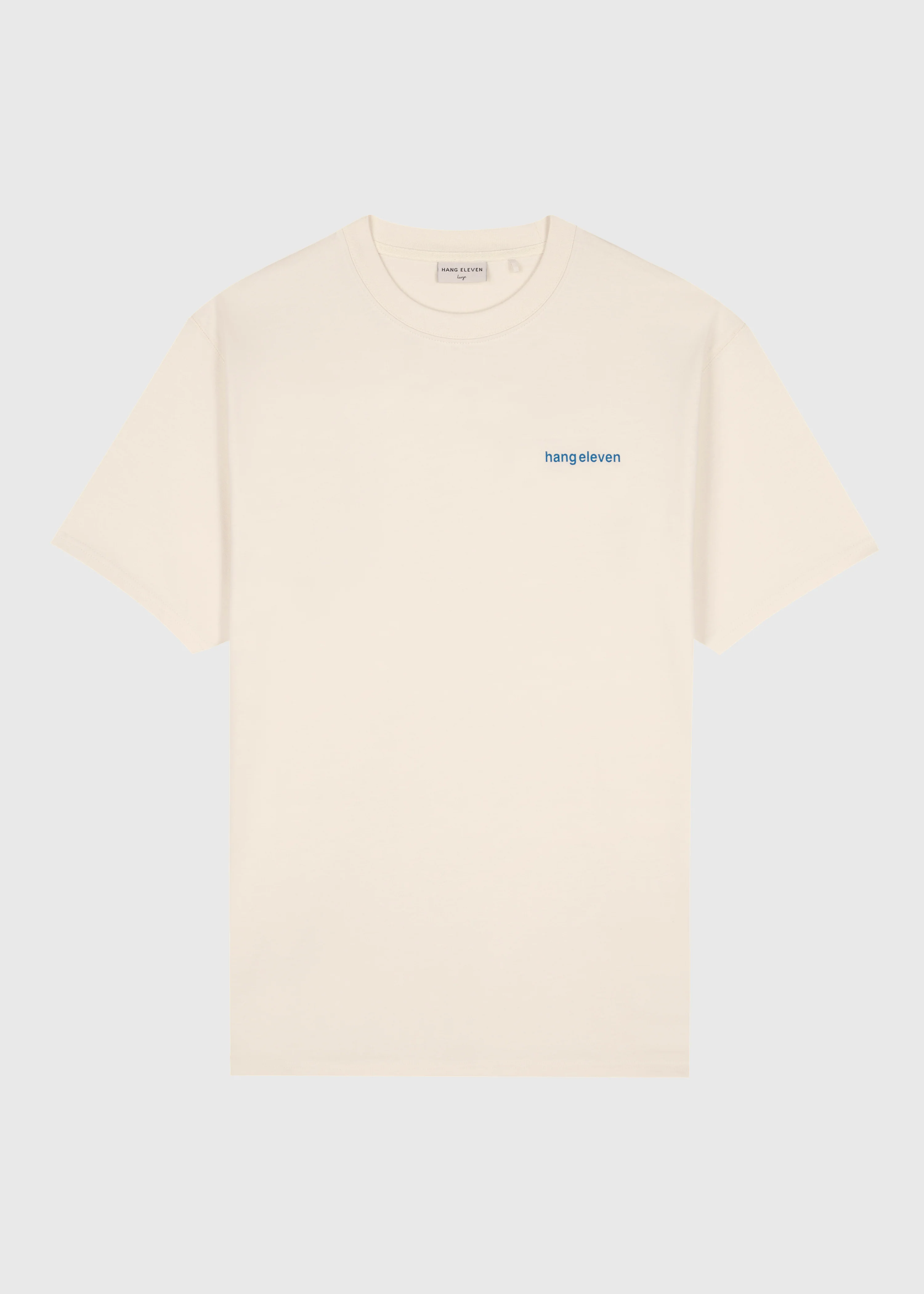 Brand Embro Tee - White Sand - Image 4