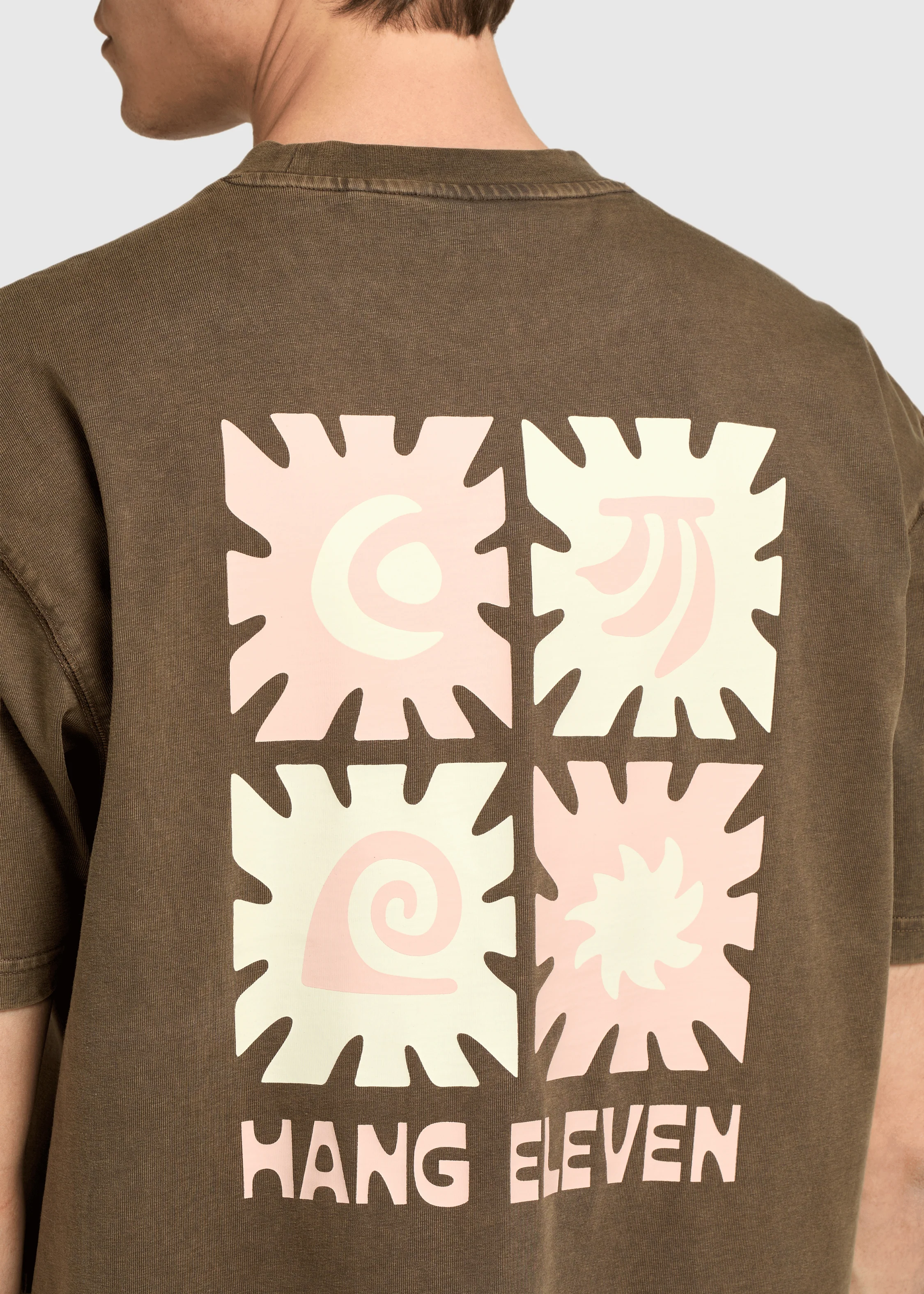 Sun and Surf Tee - Washed Brown - Image 3
