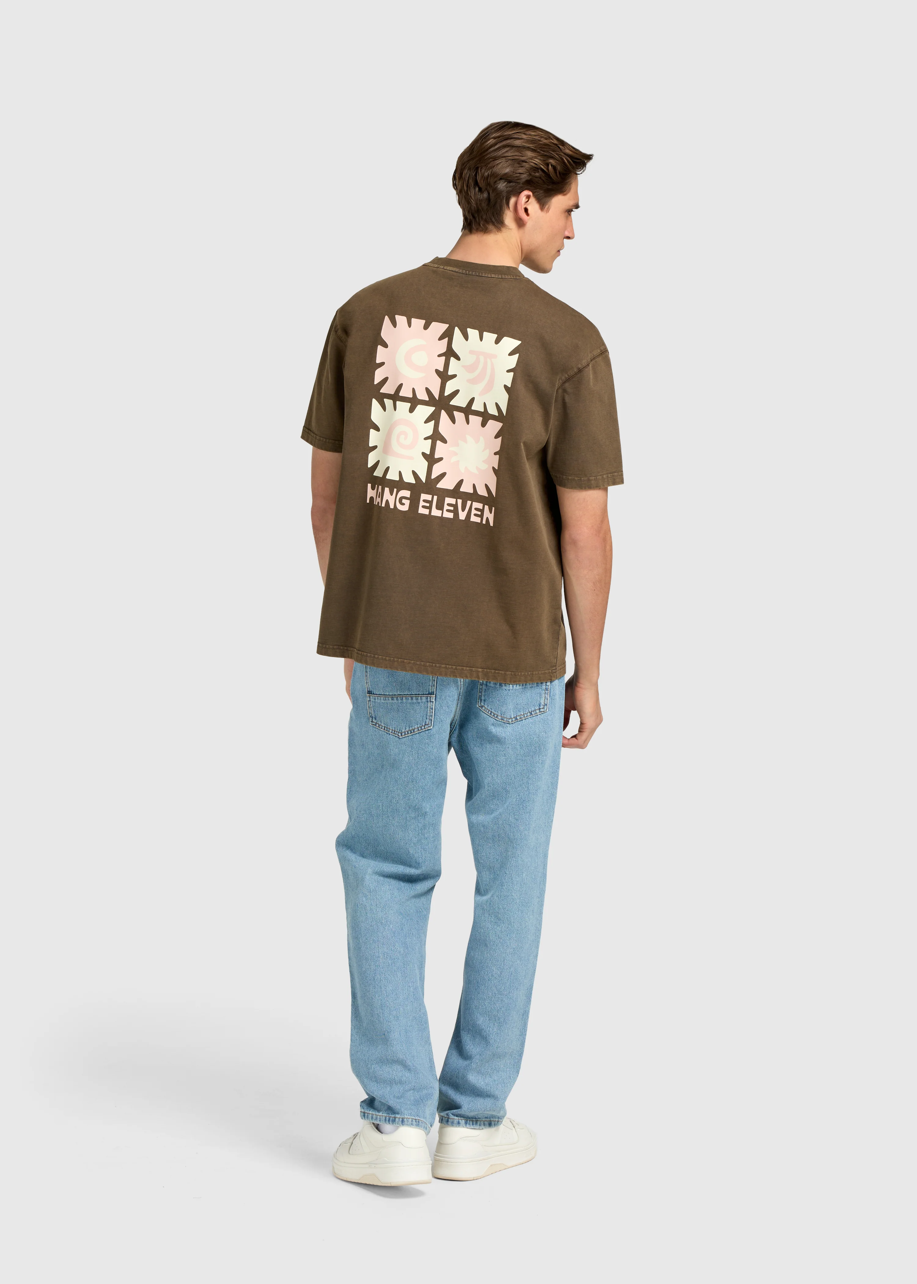 Sun and Surf Tee - Washed Brown - Image 4