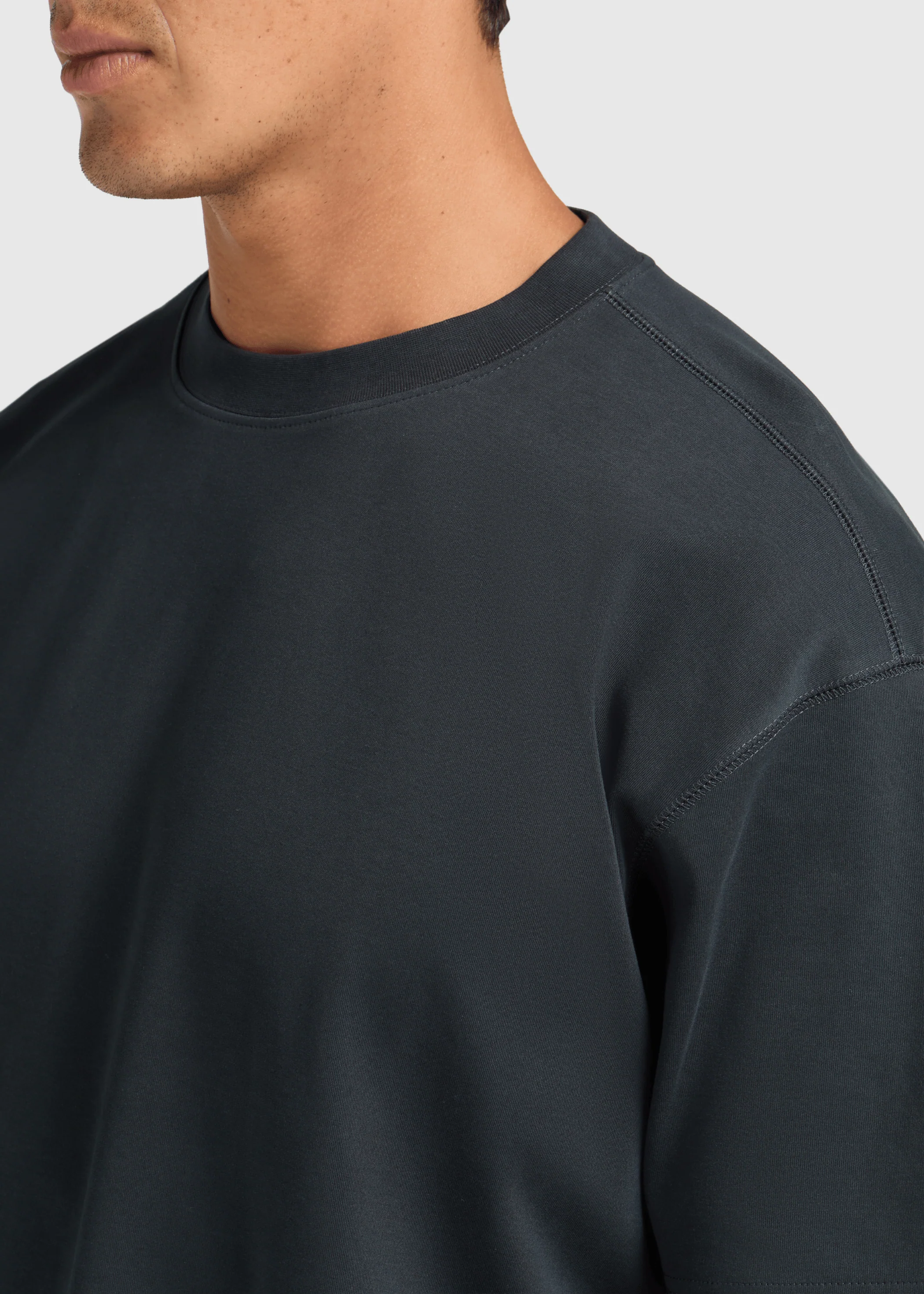 Surf Basic Tee - Off Black - Image 3