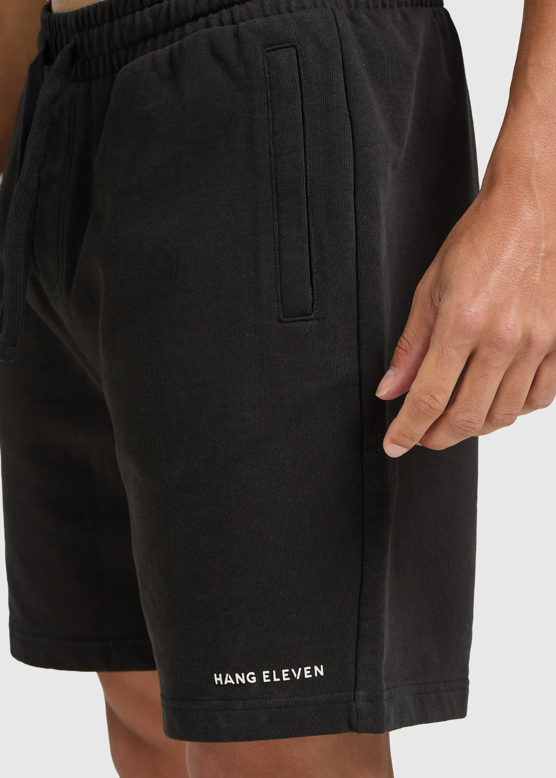 Essential Sweat Short - Black - Image 3