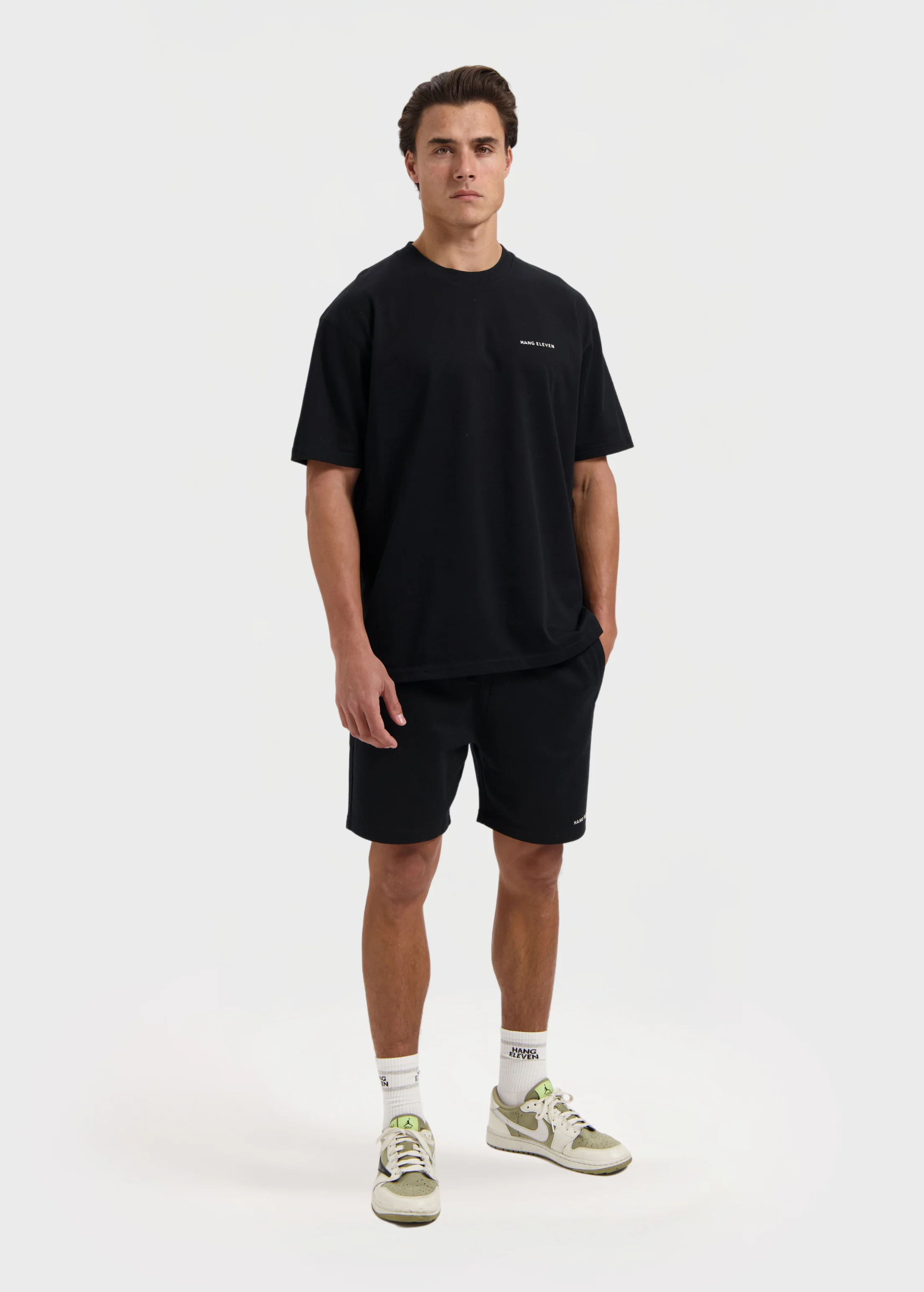 Essential Sweat Short - Black - Image 9