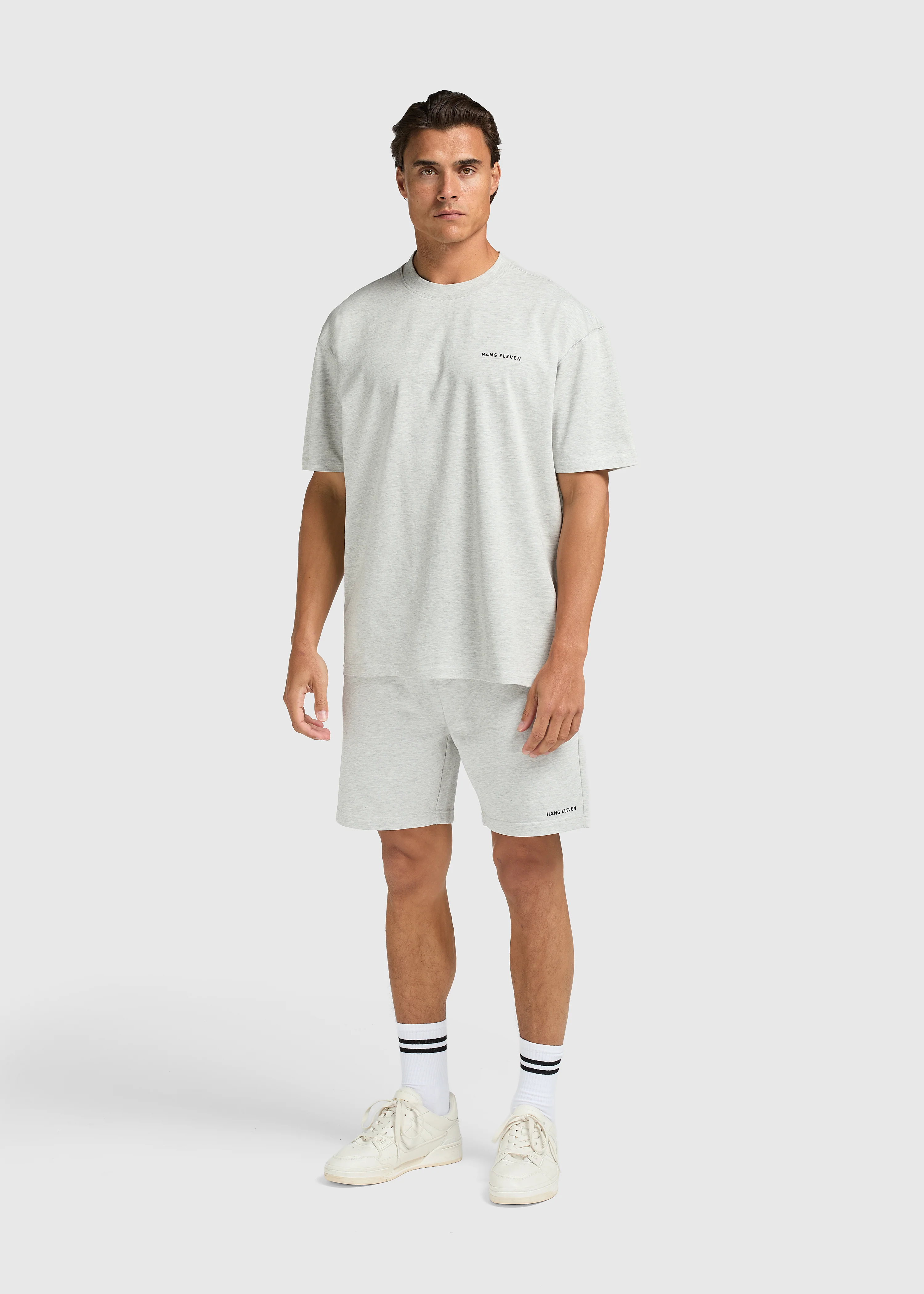 Essential Sweat Short - Grey Melee - Image 8