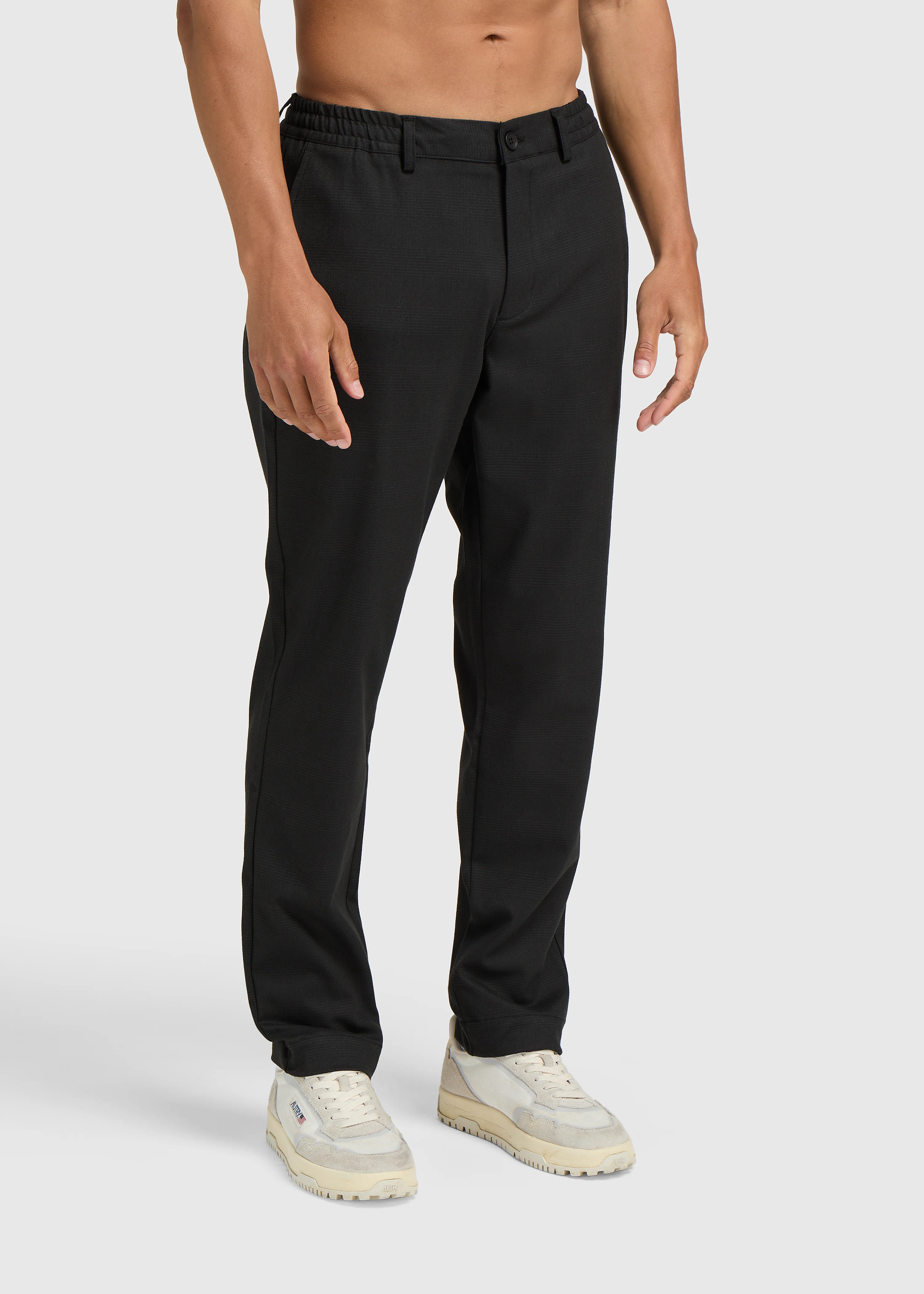 The Check Trouser - Off Black - Image 2