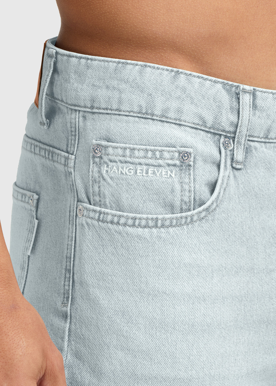 The Clean Straight Jeans - Oxy Blue - Image 5
