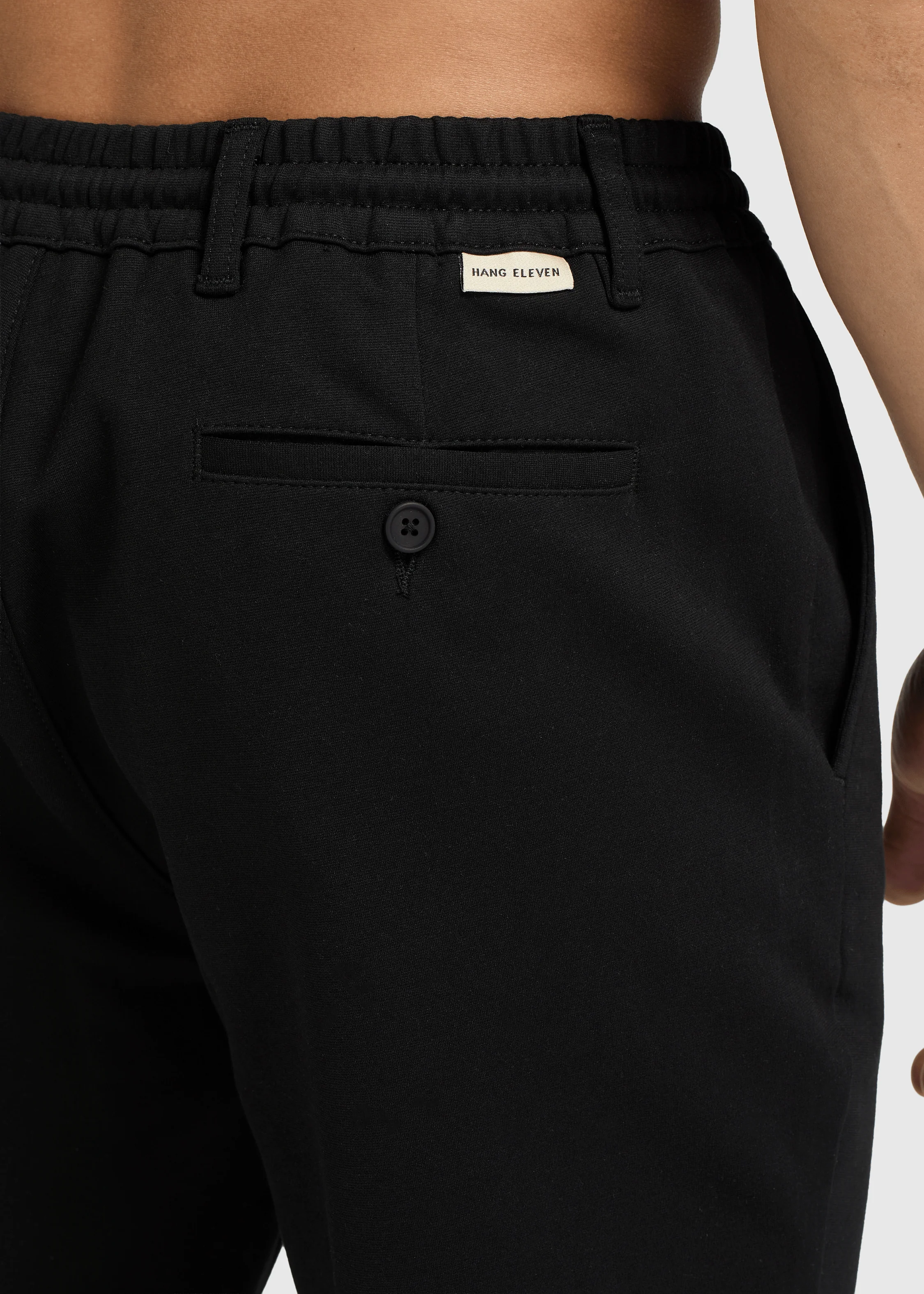 The Comfort Trouser - Black - Image 4