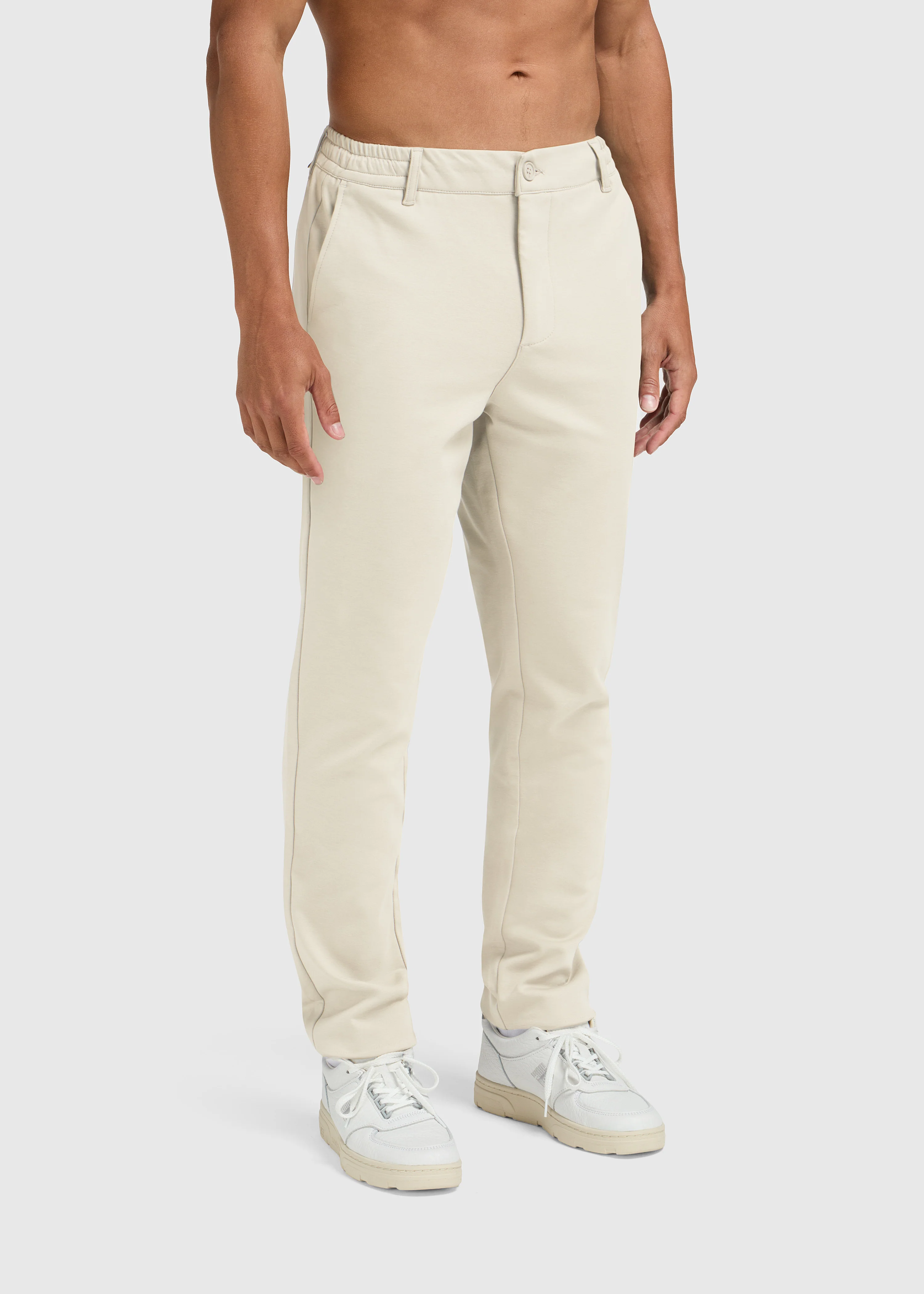 The Comfort Trouser - Ecru - Image 3