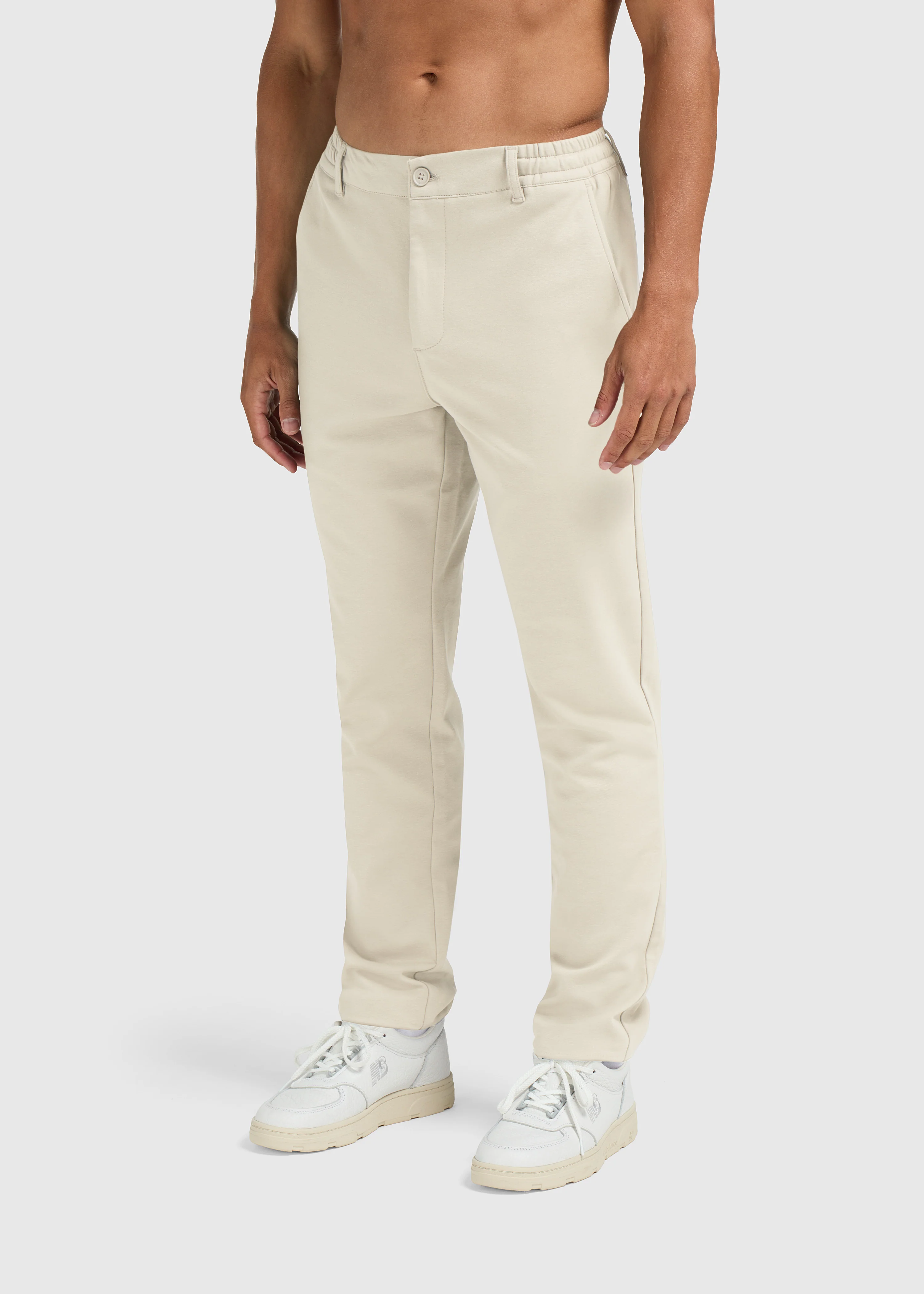 The Comfort Trouser - Ecru - Image 4