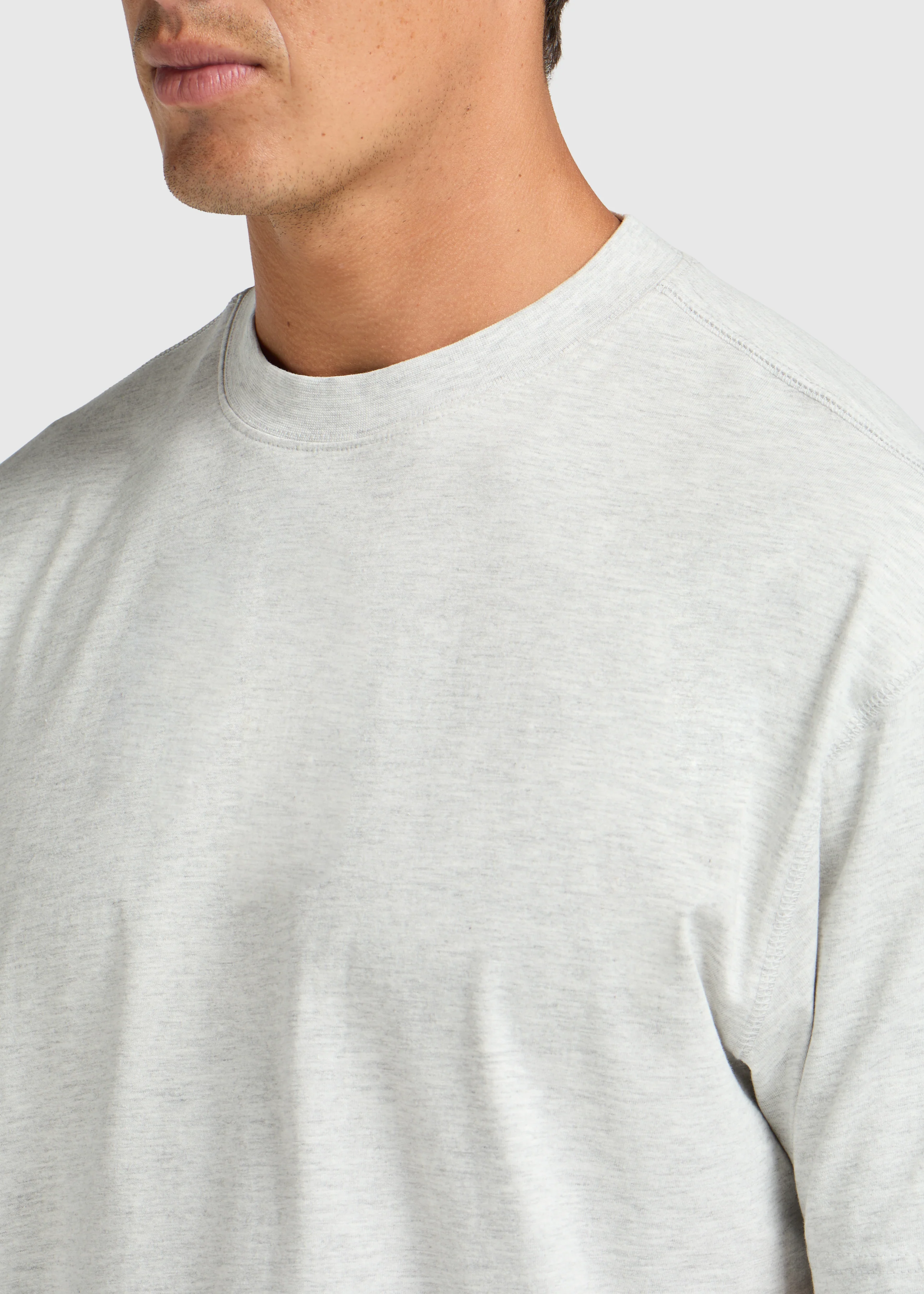Tide Basic Tee - Grey Melee - Image 3