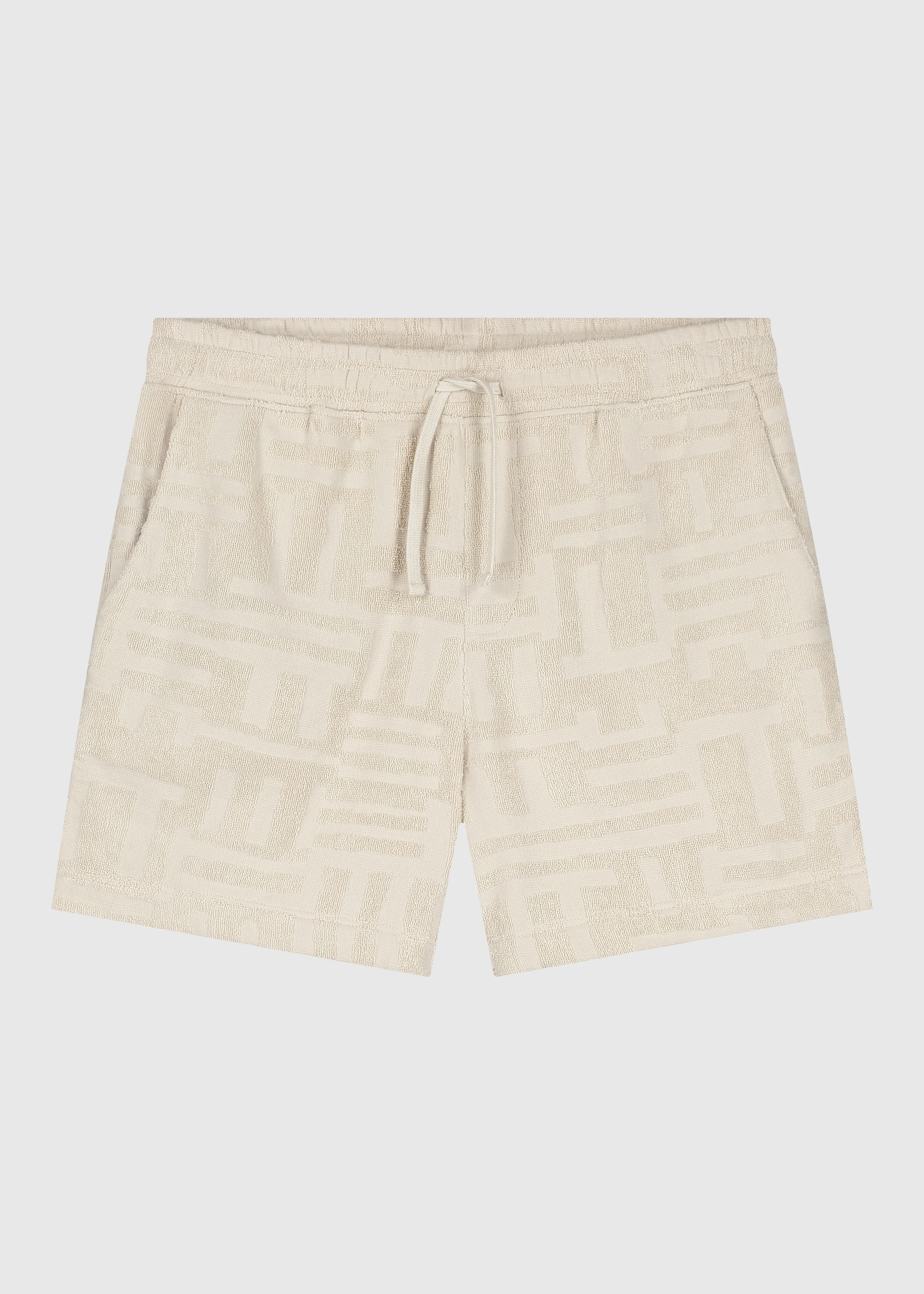 Toweling Jacquard Short - Sand - Image 5