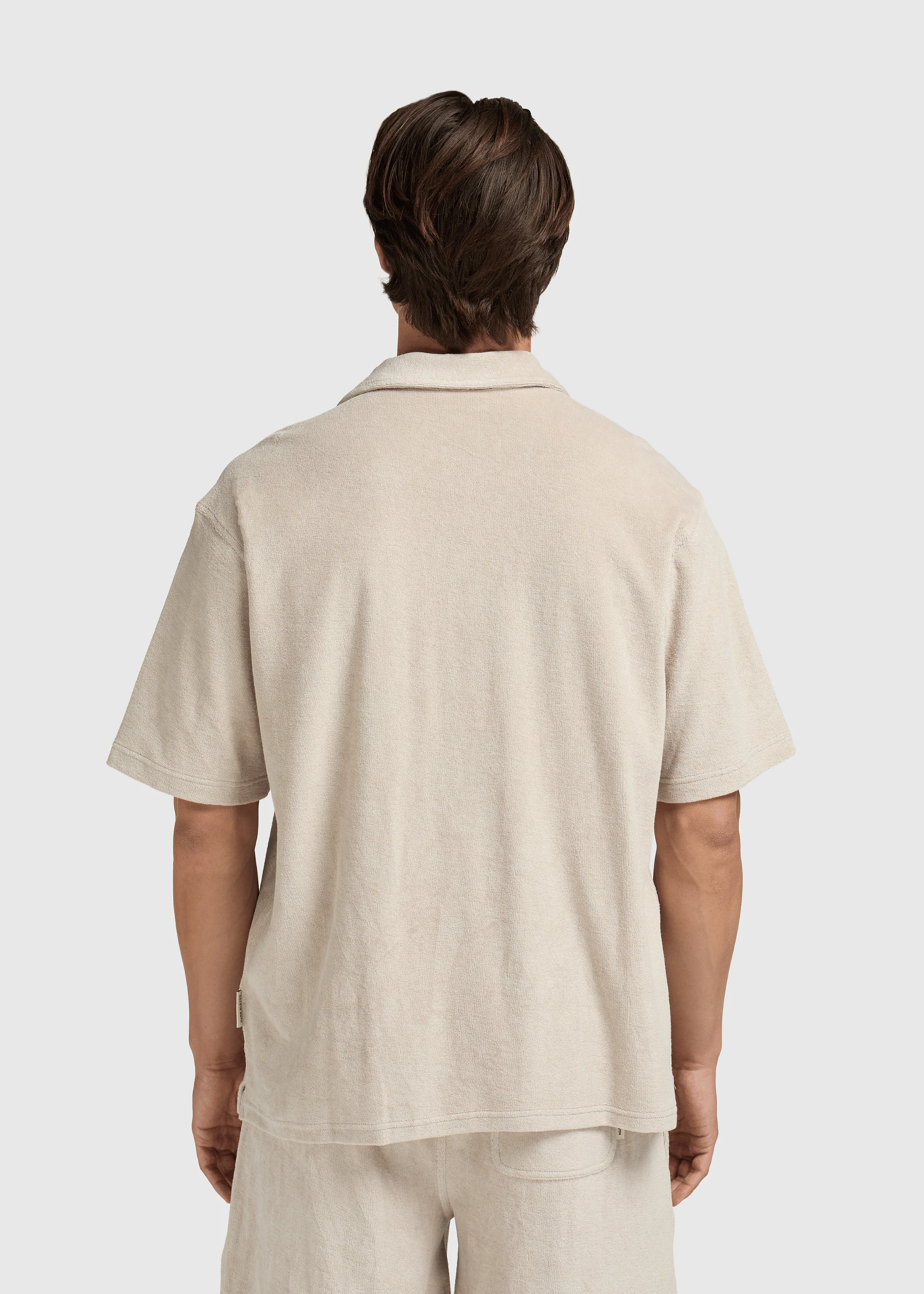 Toweling Shirt - Sand - Image 2