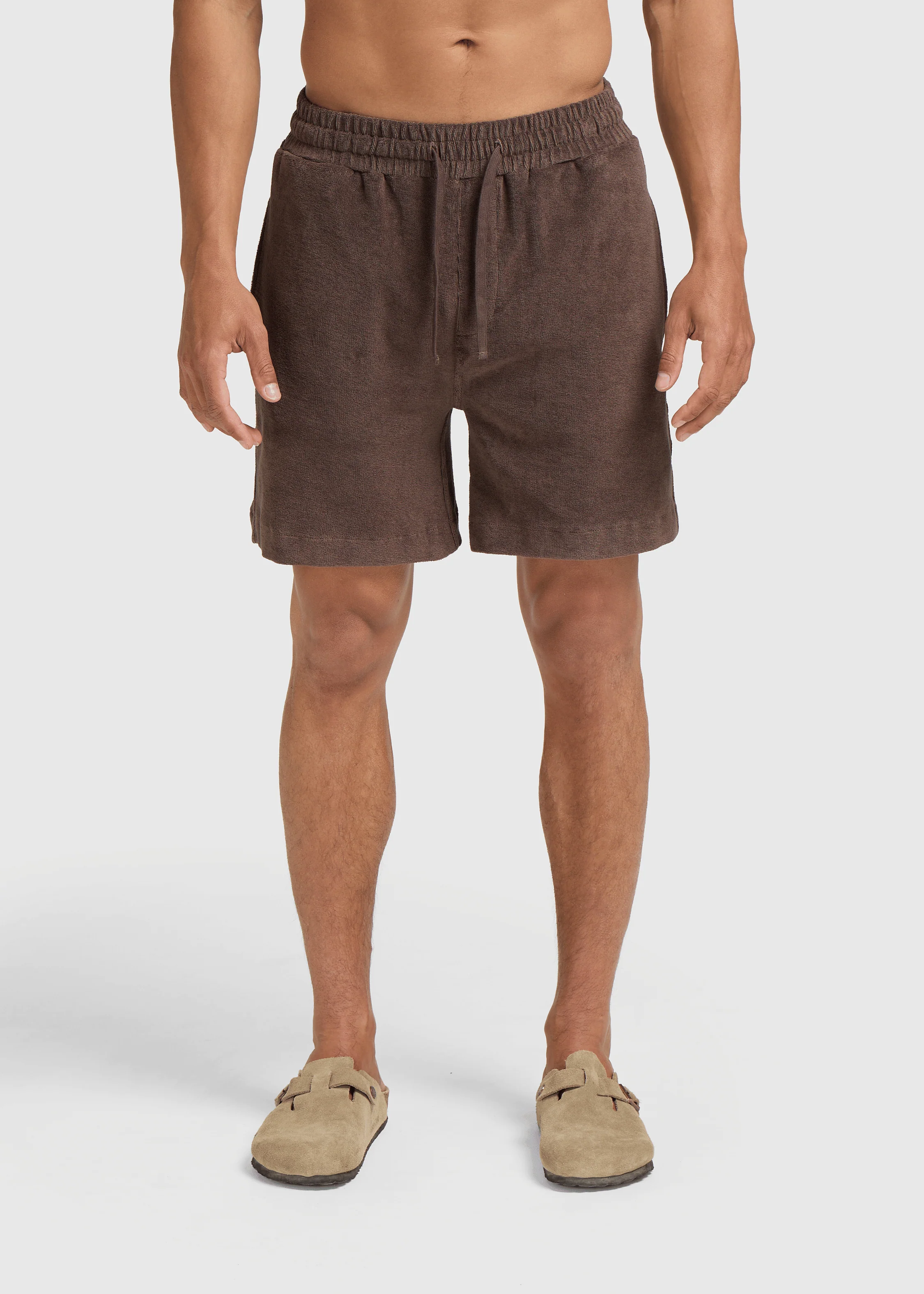 Toweling Short - Espresso - Image 4