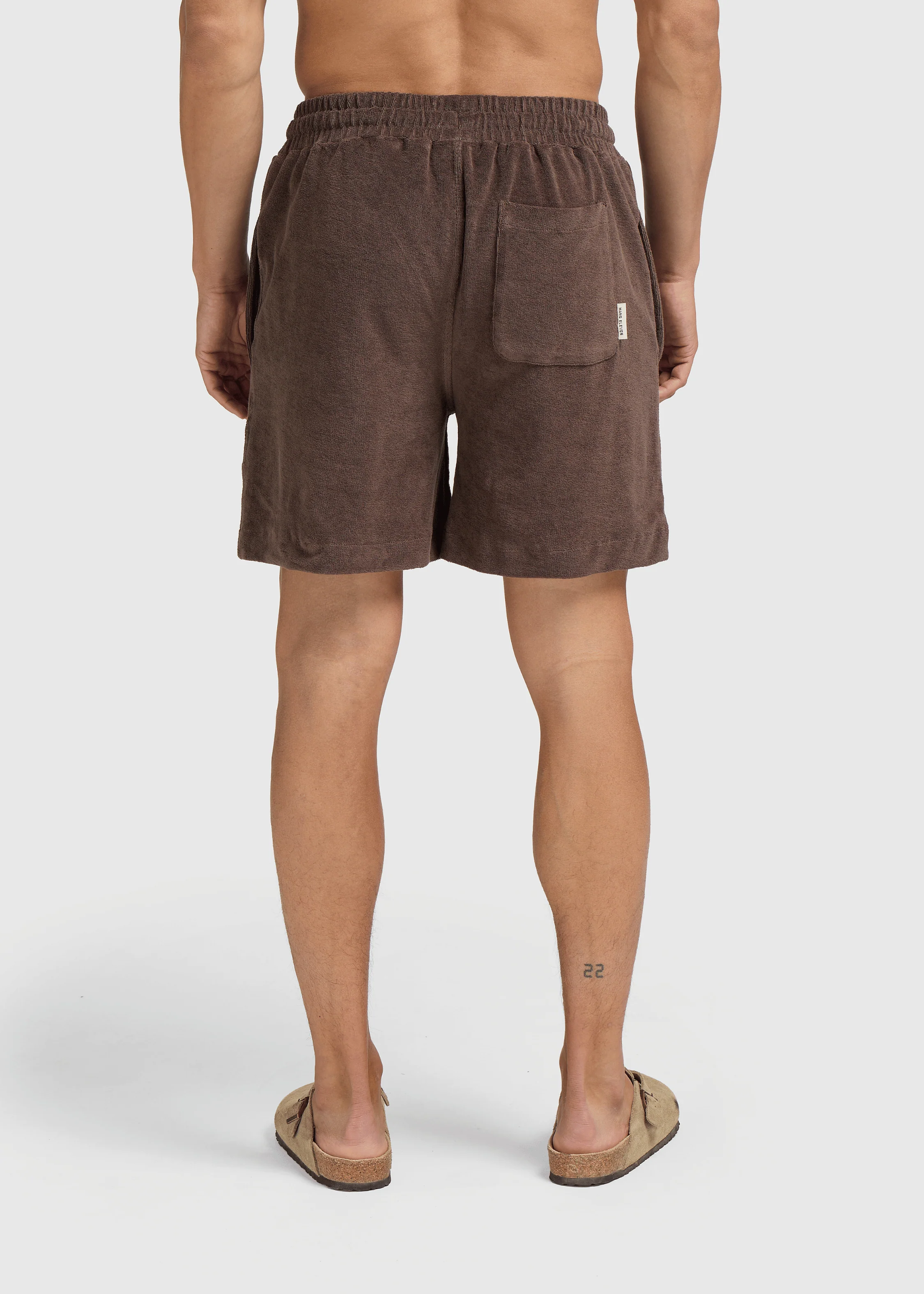 Toweling Short - Espresso - Image 5