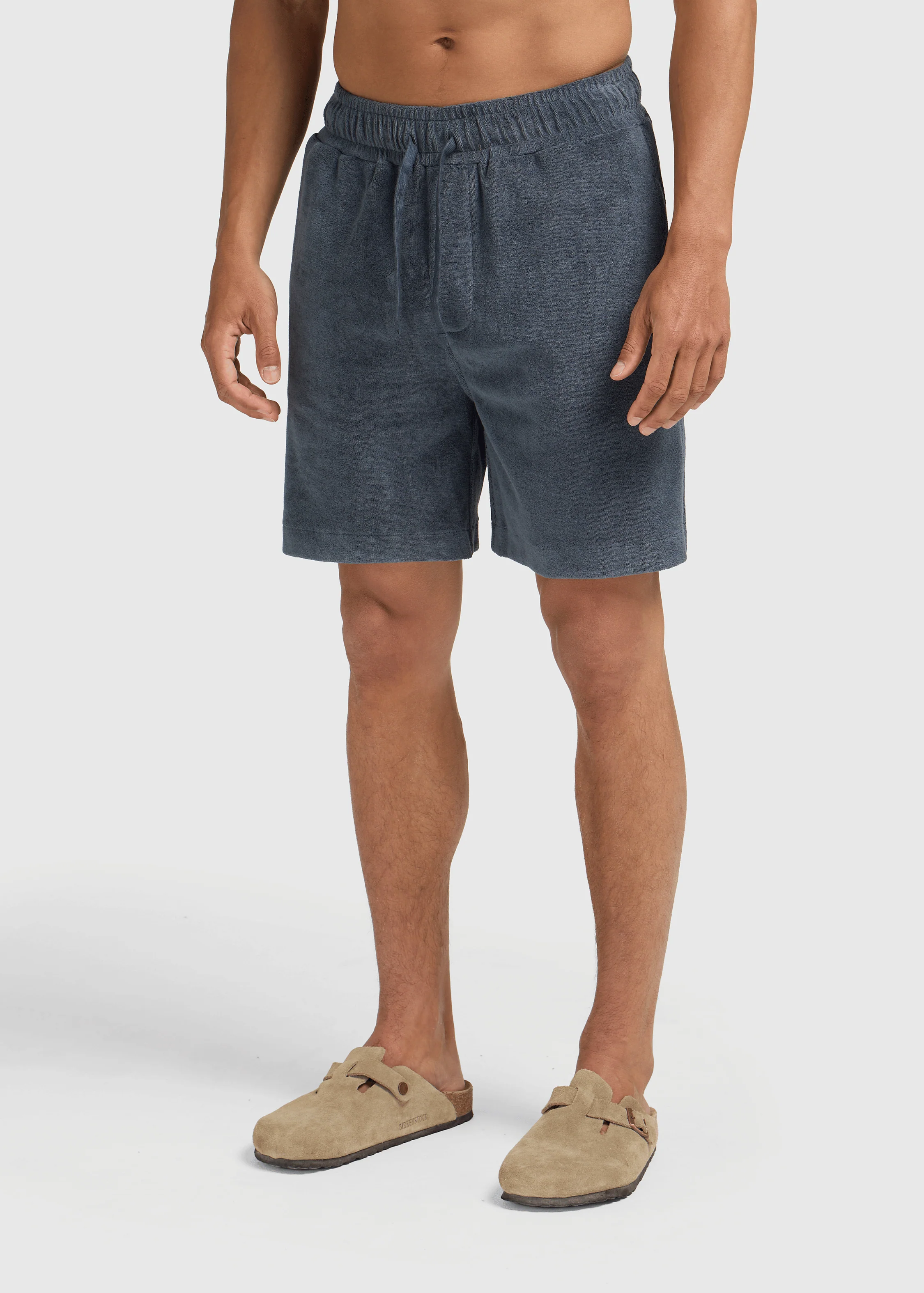 Toweling Short - Navy Blue