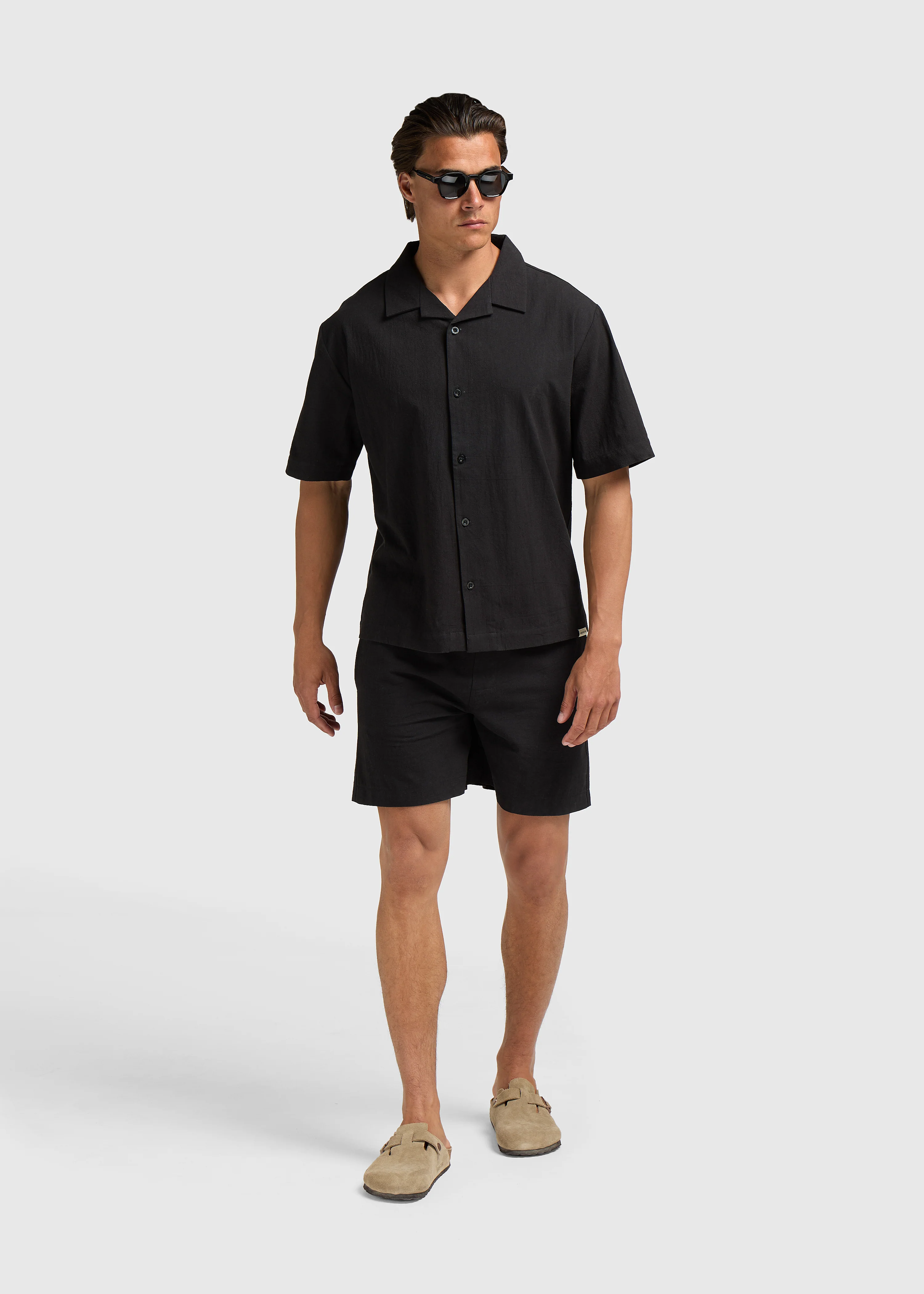 Uni Structure Shirt - Black - Image 5