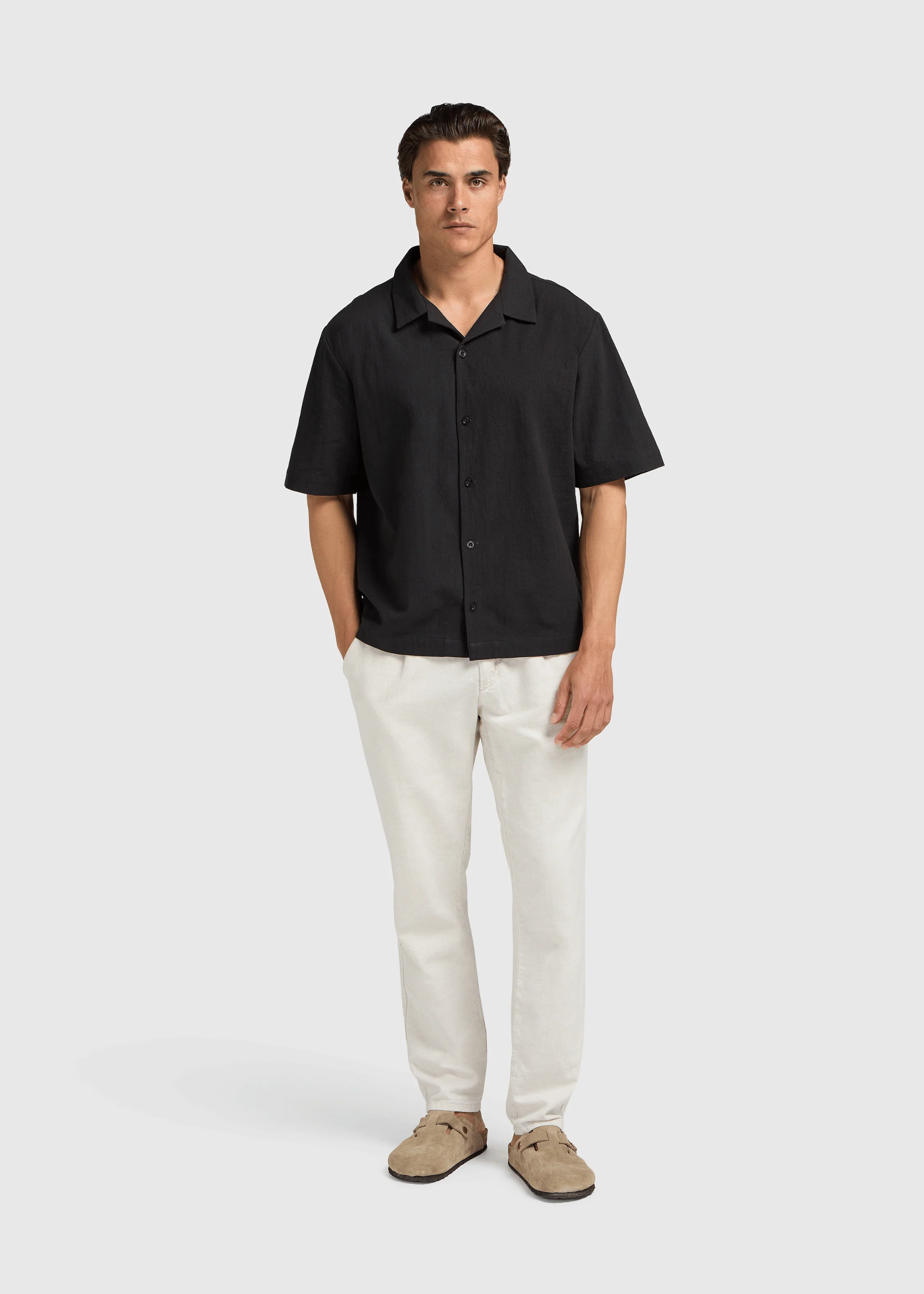 Uni Structure Shirt - Black - Image 6