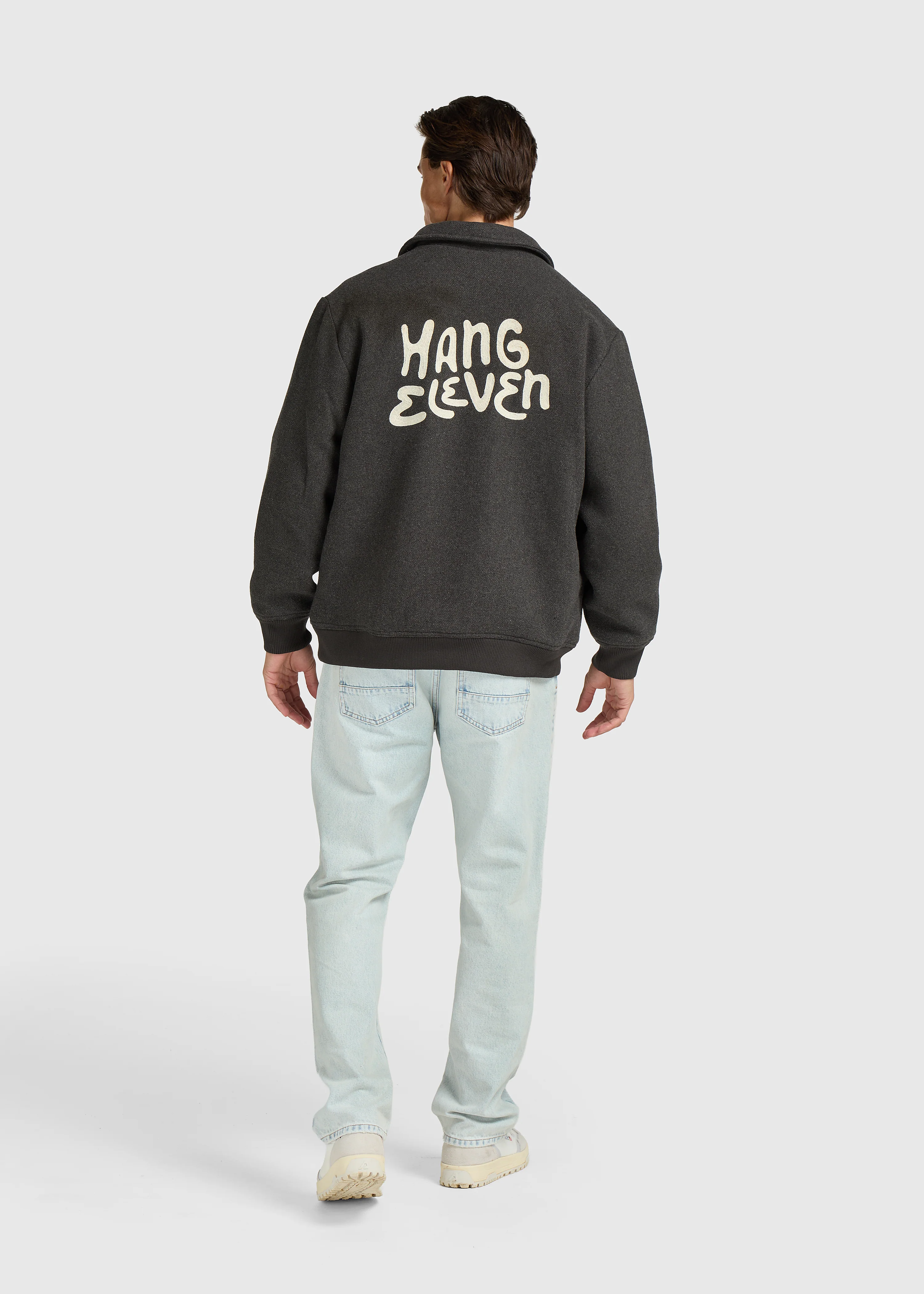 Varsity Jacket - Dark Grey - Image 6