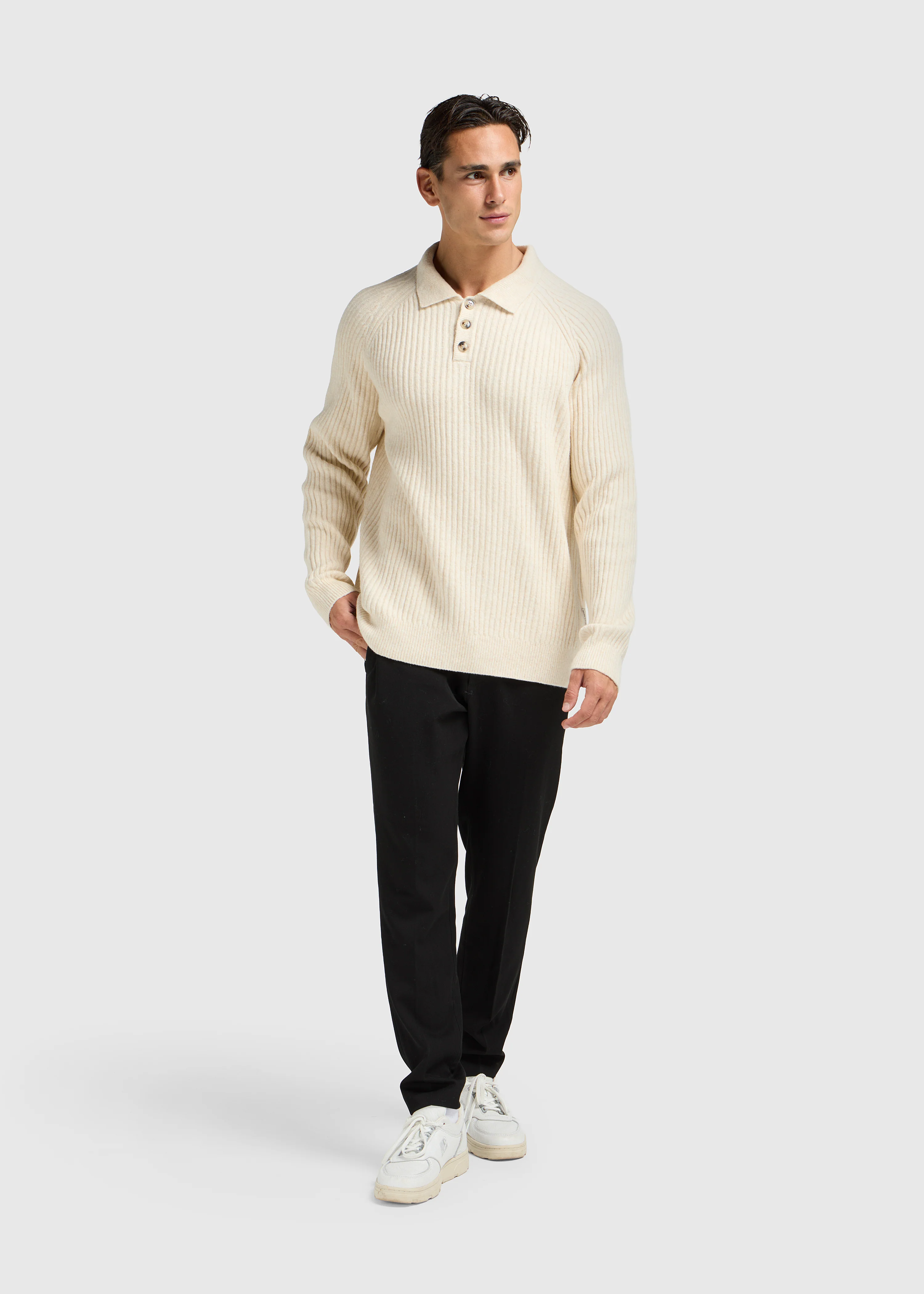 Soft Structure Polo - Sand - Image 3