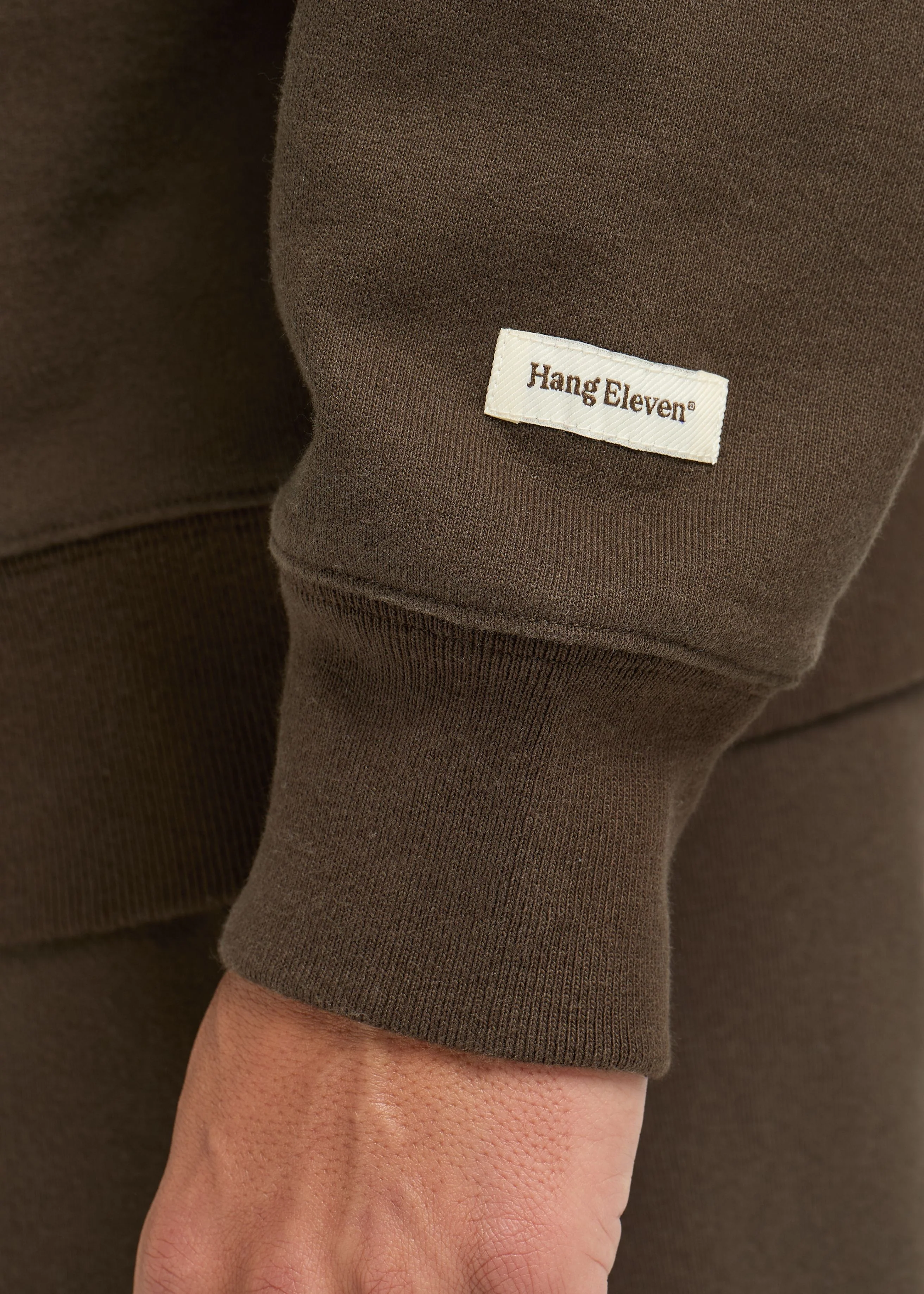 Vintage Washed Longsleeve - Brown - Image 3