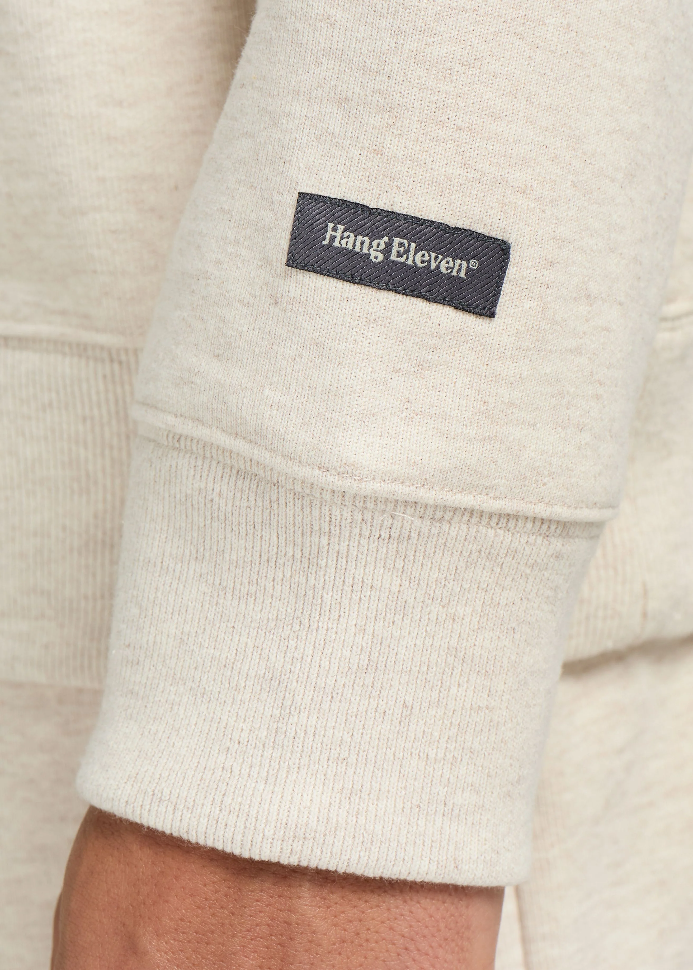 Vintage Washed Longsleeve - Sand Melange - Image 3