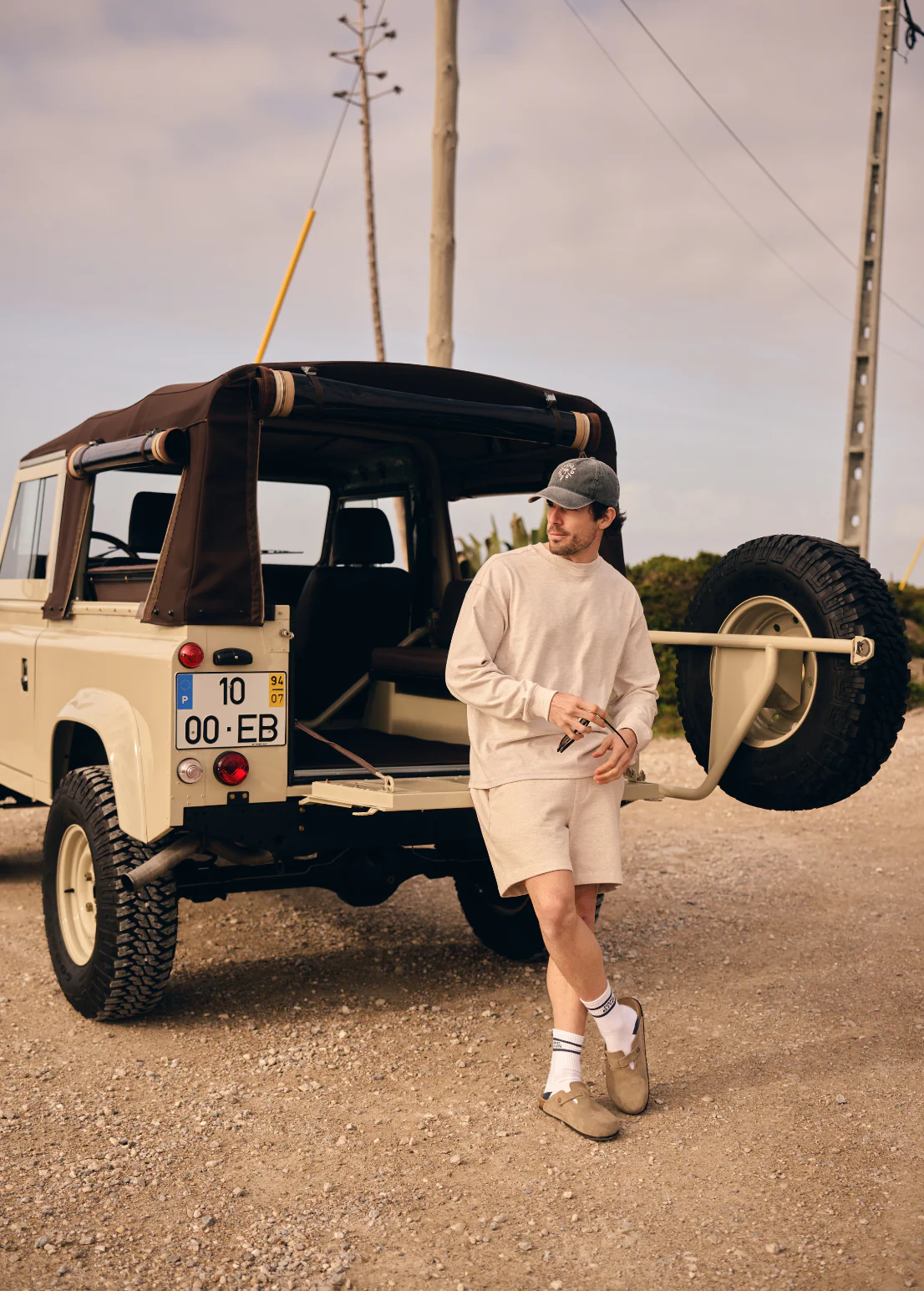 Vintage Washed Longsleeve - Sand Melange - Image 4