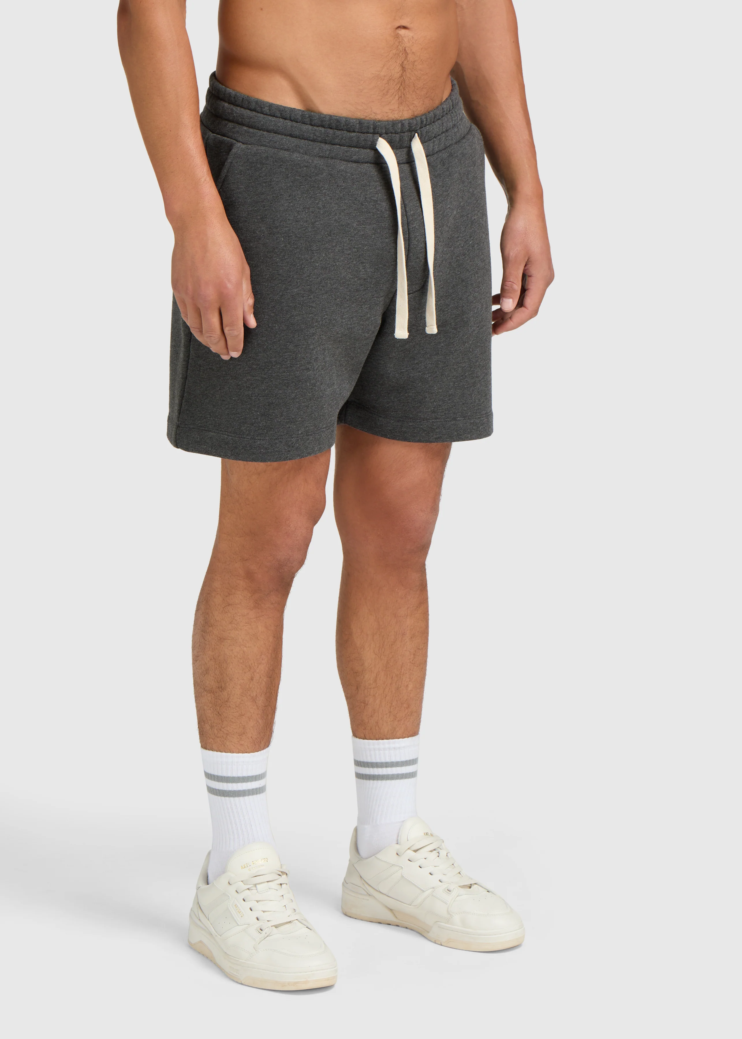 Vintage Washed Sweat Short - Anthracite - Image 2