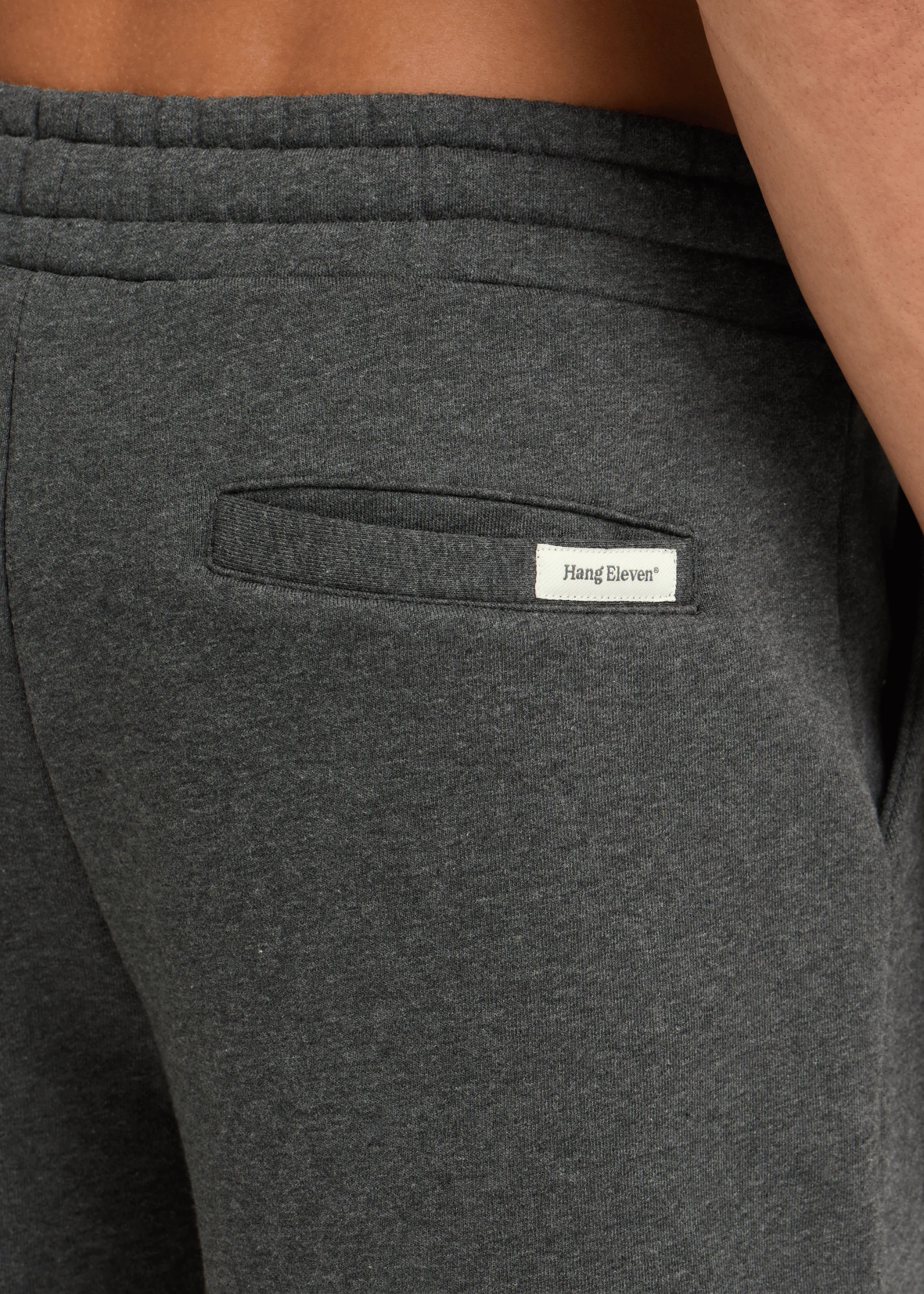 Vintage Washed Sweat Short - Anthracite - Image 3