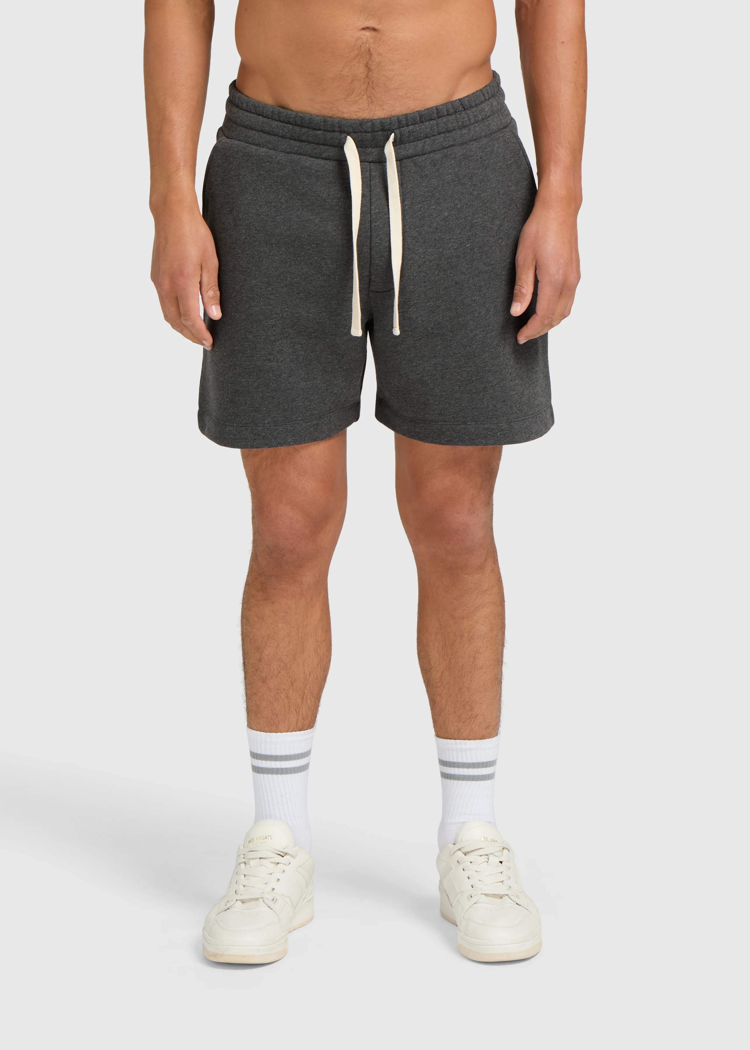 Vintage Washed Sweat Short - Anthracite - Image 5