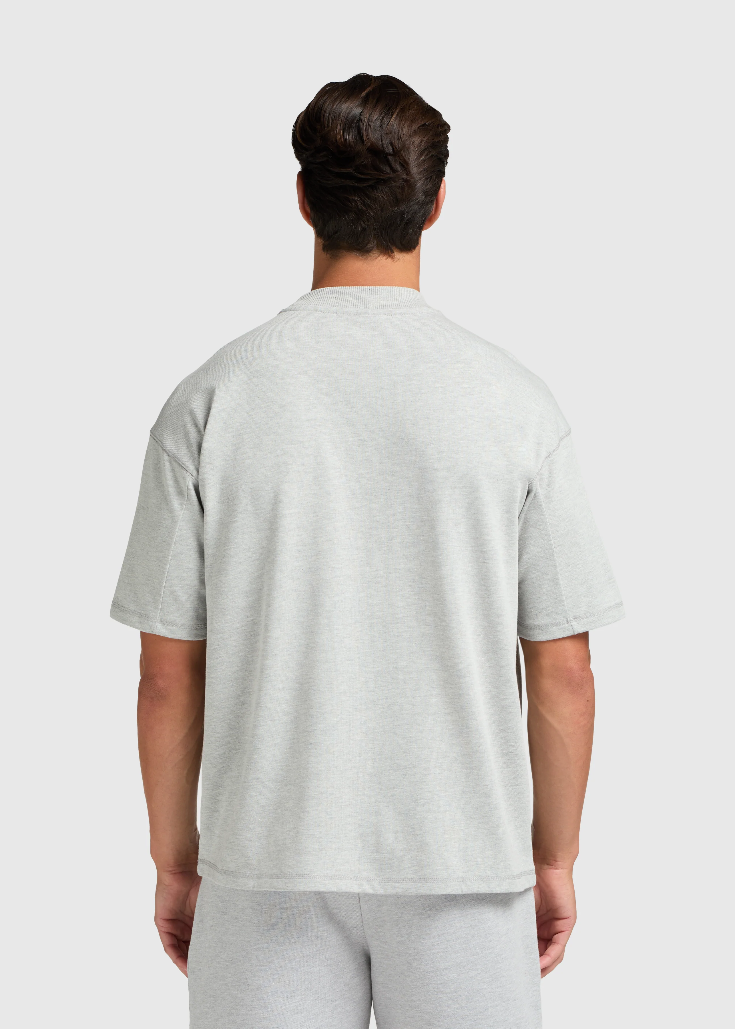 Vintage Washed Tee - Grey Melee - Image 2