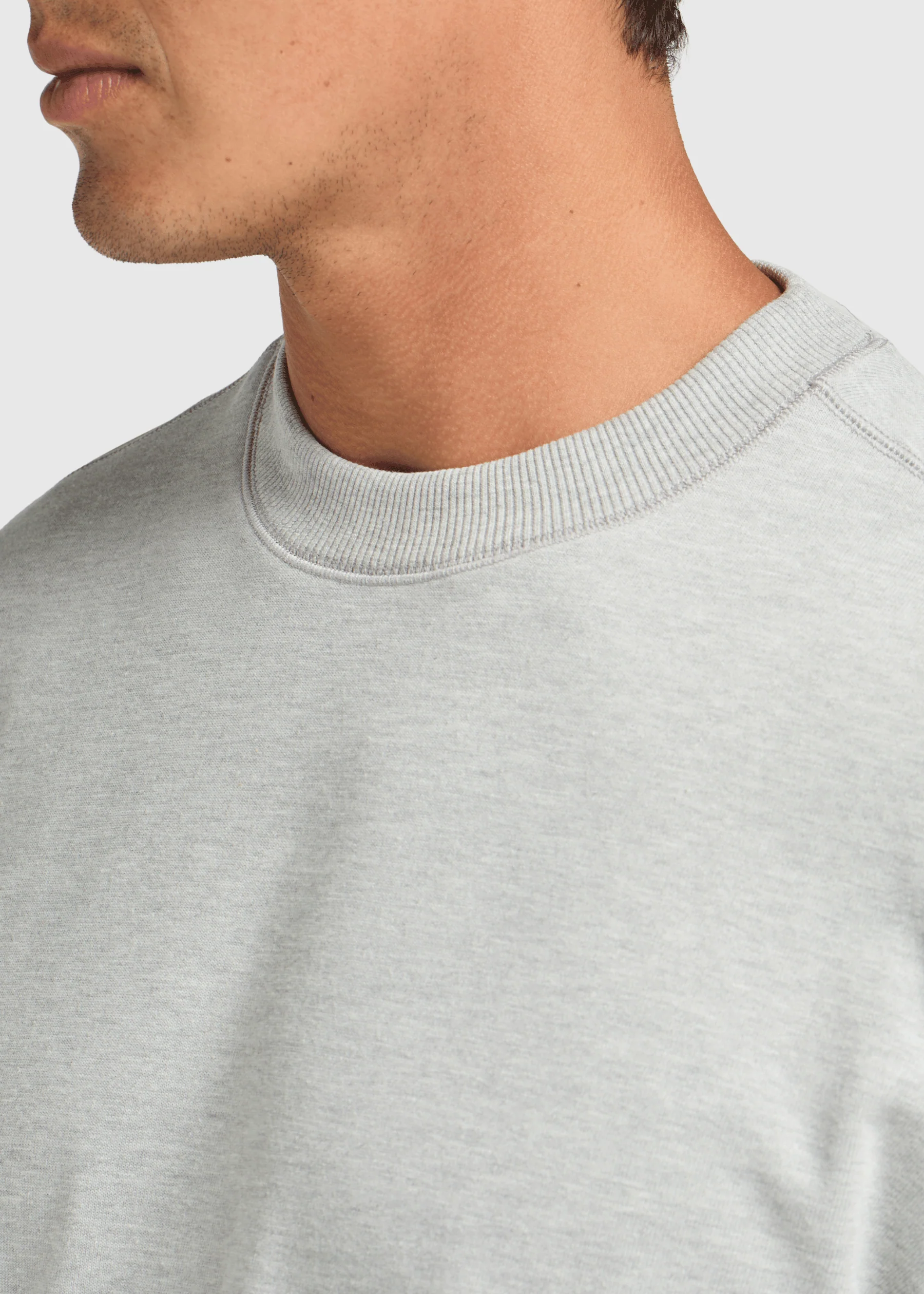 Vintage Washed Tee - Grey Melee - Image 4