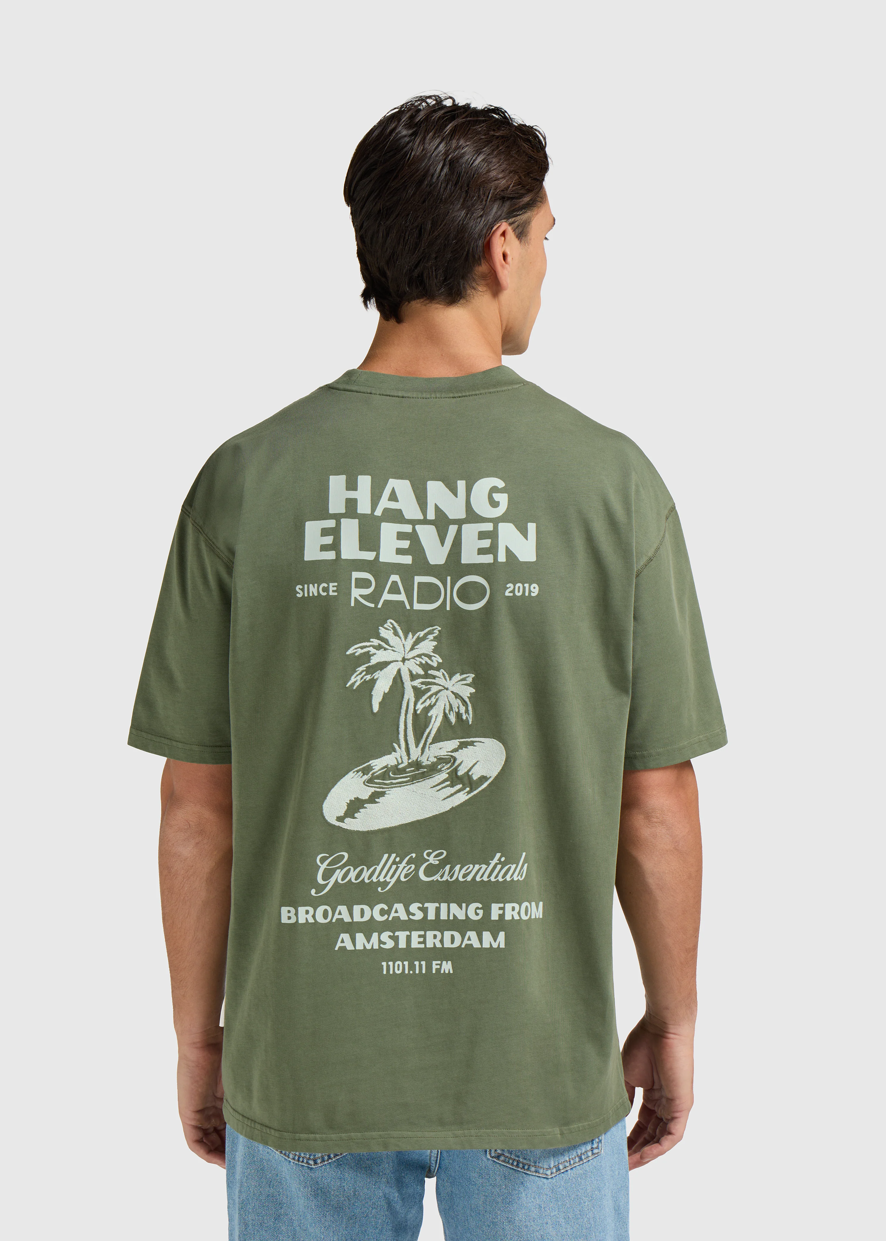 Radio Tee - Dark Green
