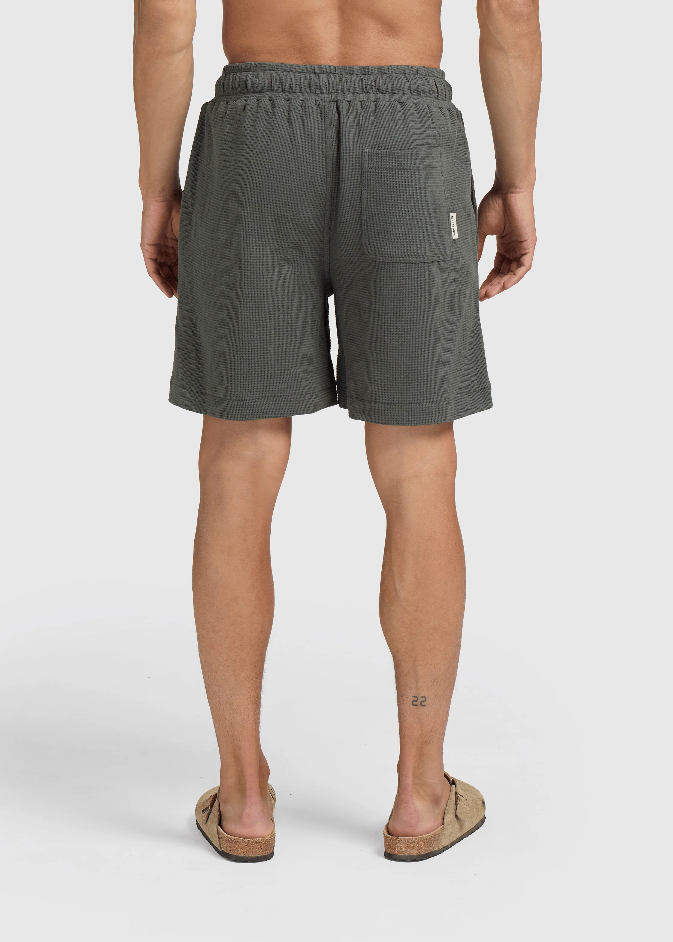 Relaxed Waffle Short- Chimera Green - Image 5