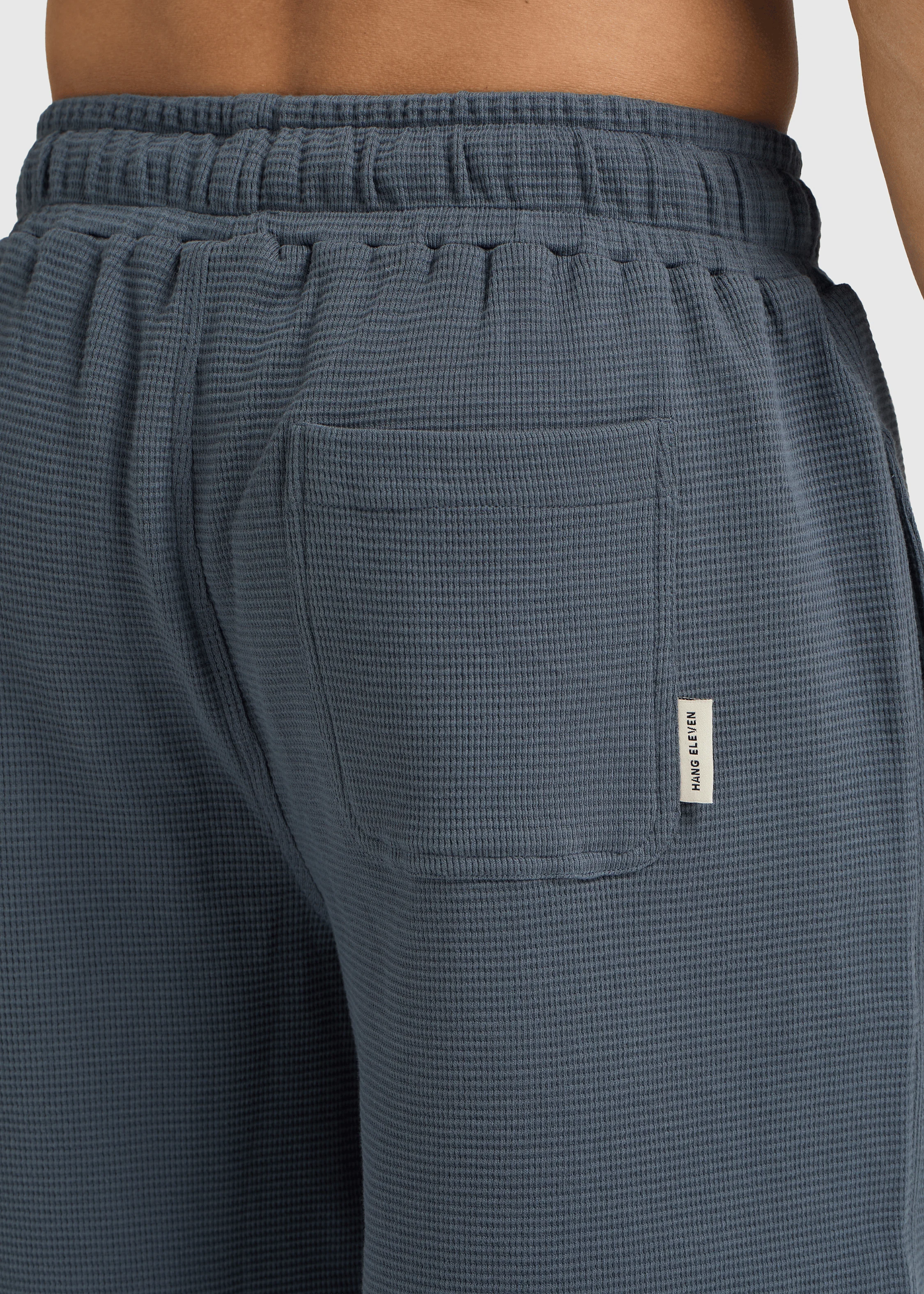 Relaxed Waffle Short- Navy Blue - Image 3