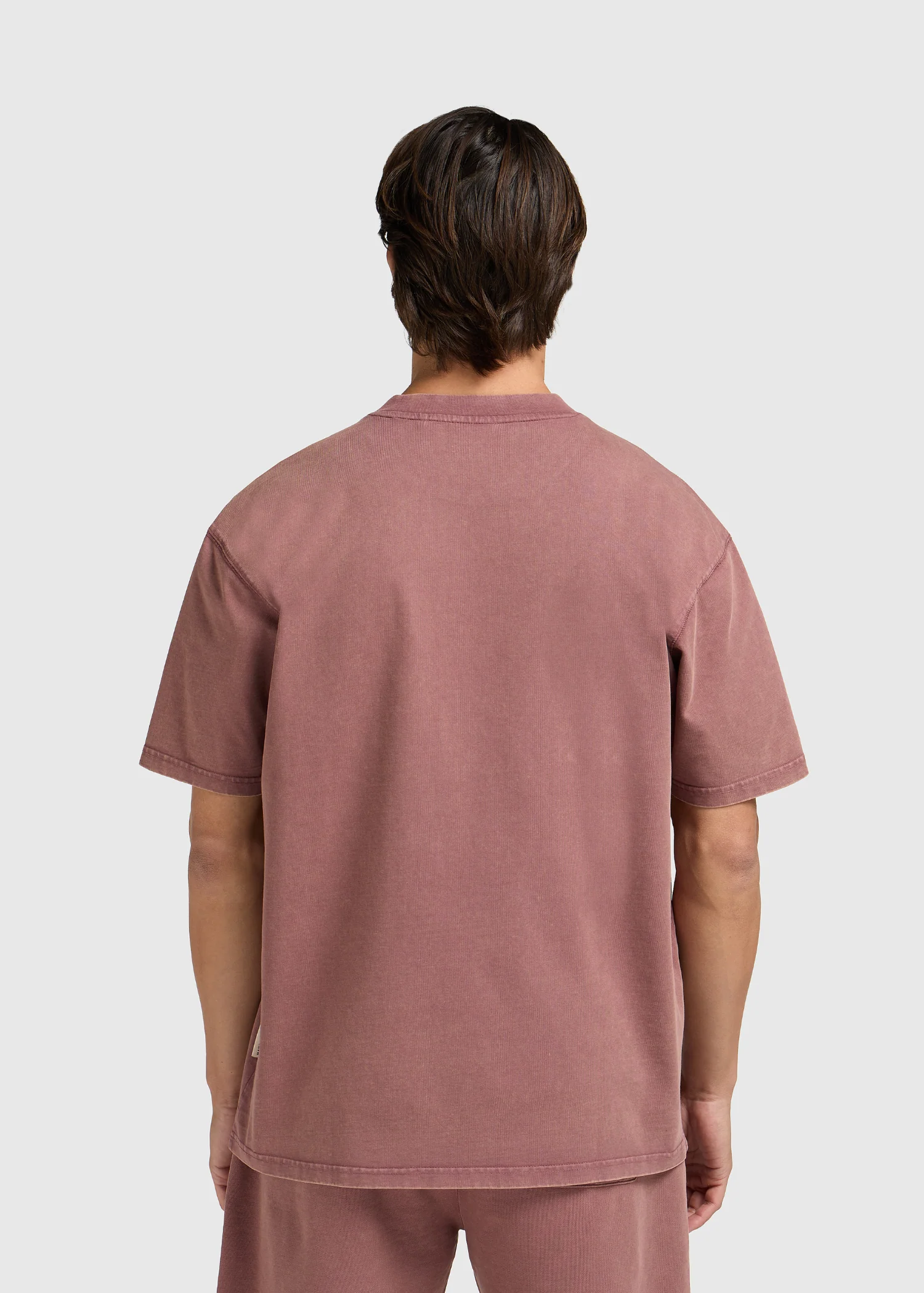 Washed Essential Tee - Red - Image 3
