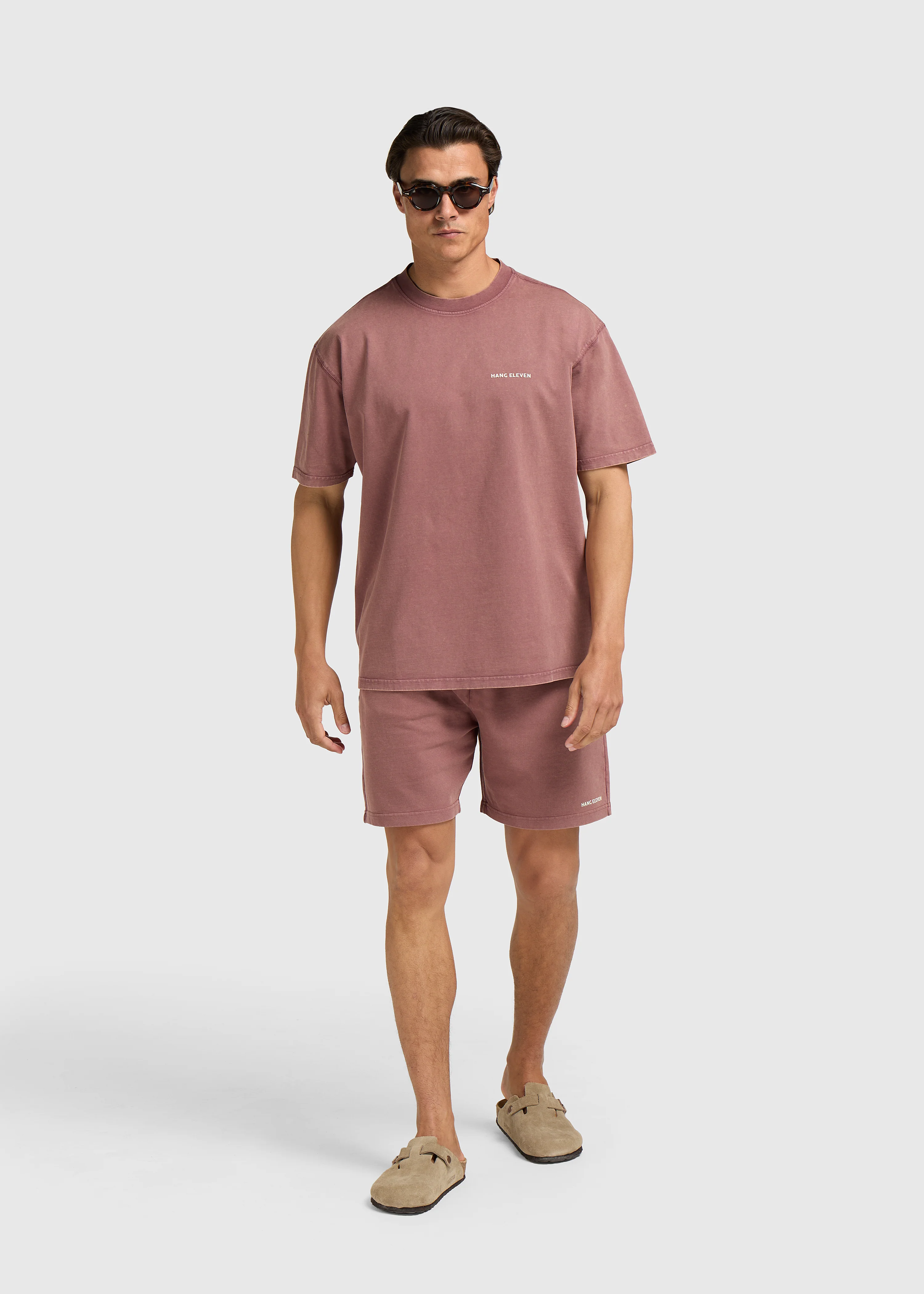 Washed Essential Tee - Red - Image 5