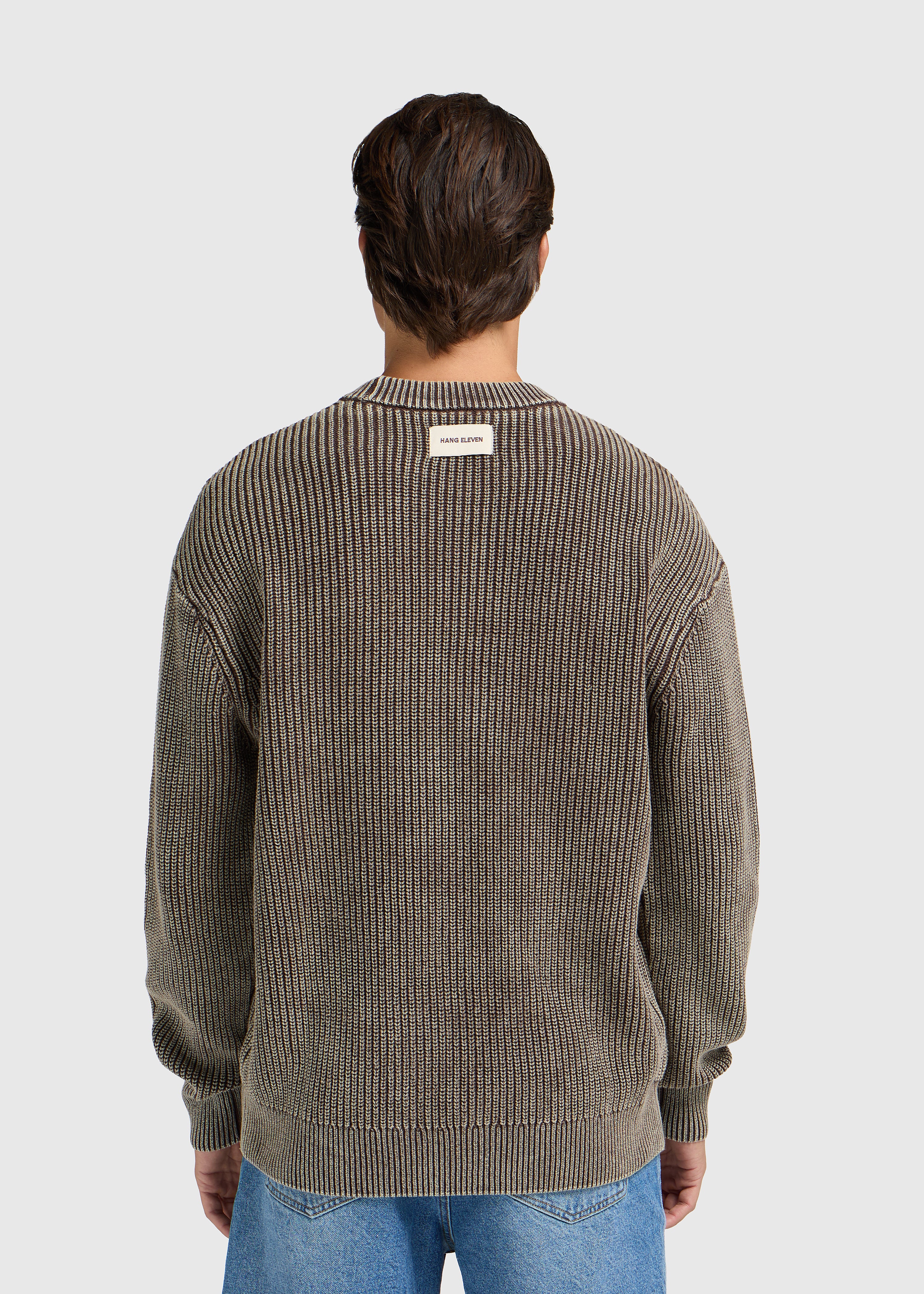 Washed Knit Crewneck - Acid Wash - Image 2