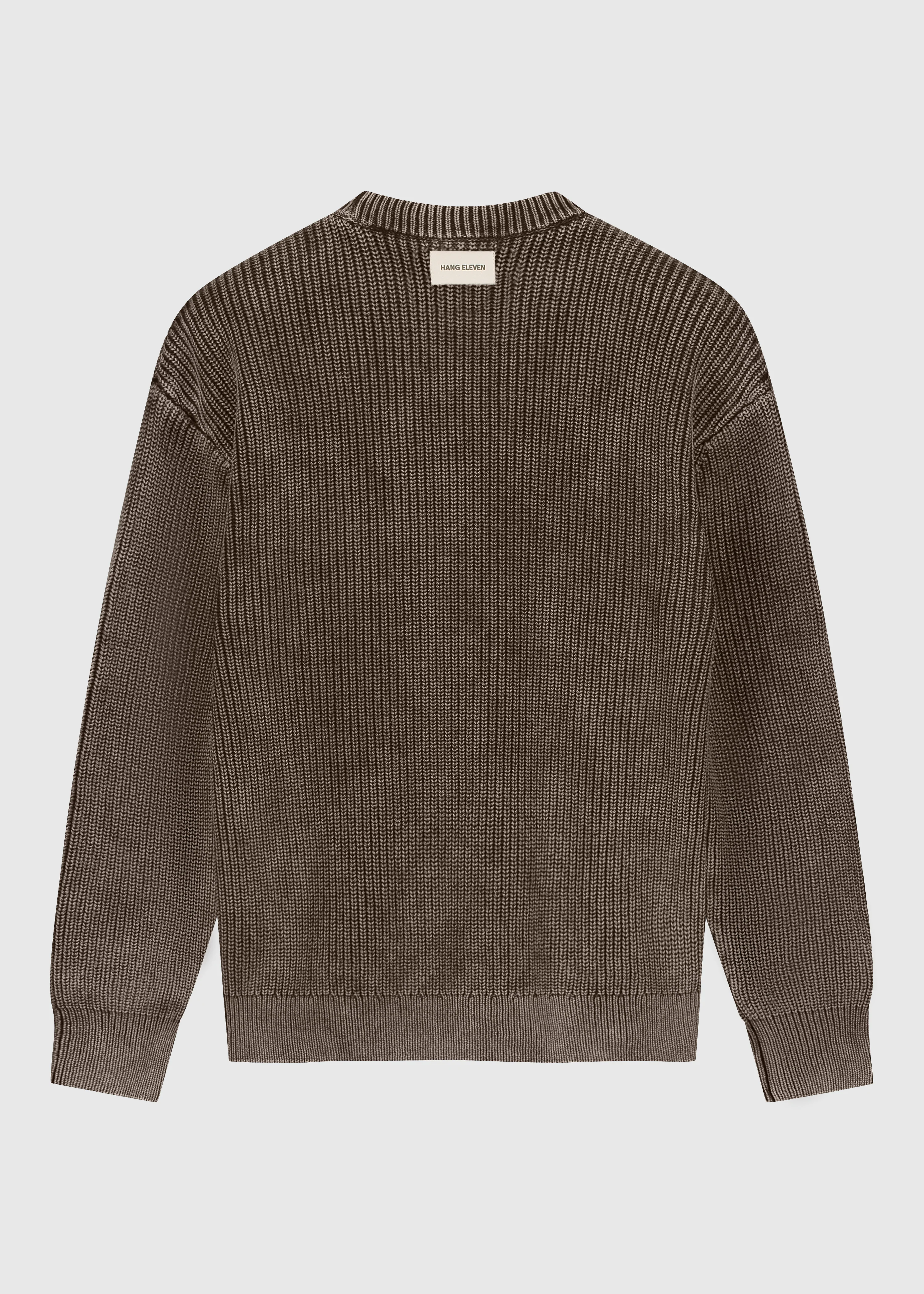 Washed Knit Crewneck - Acid Wash - Image 4