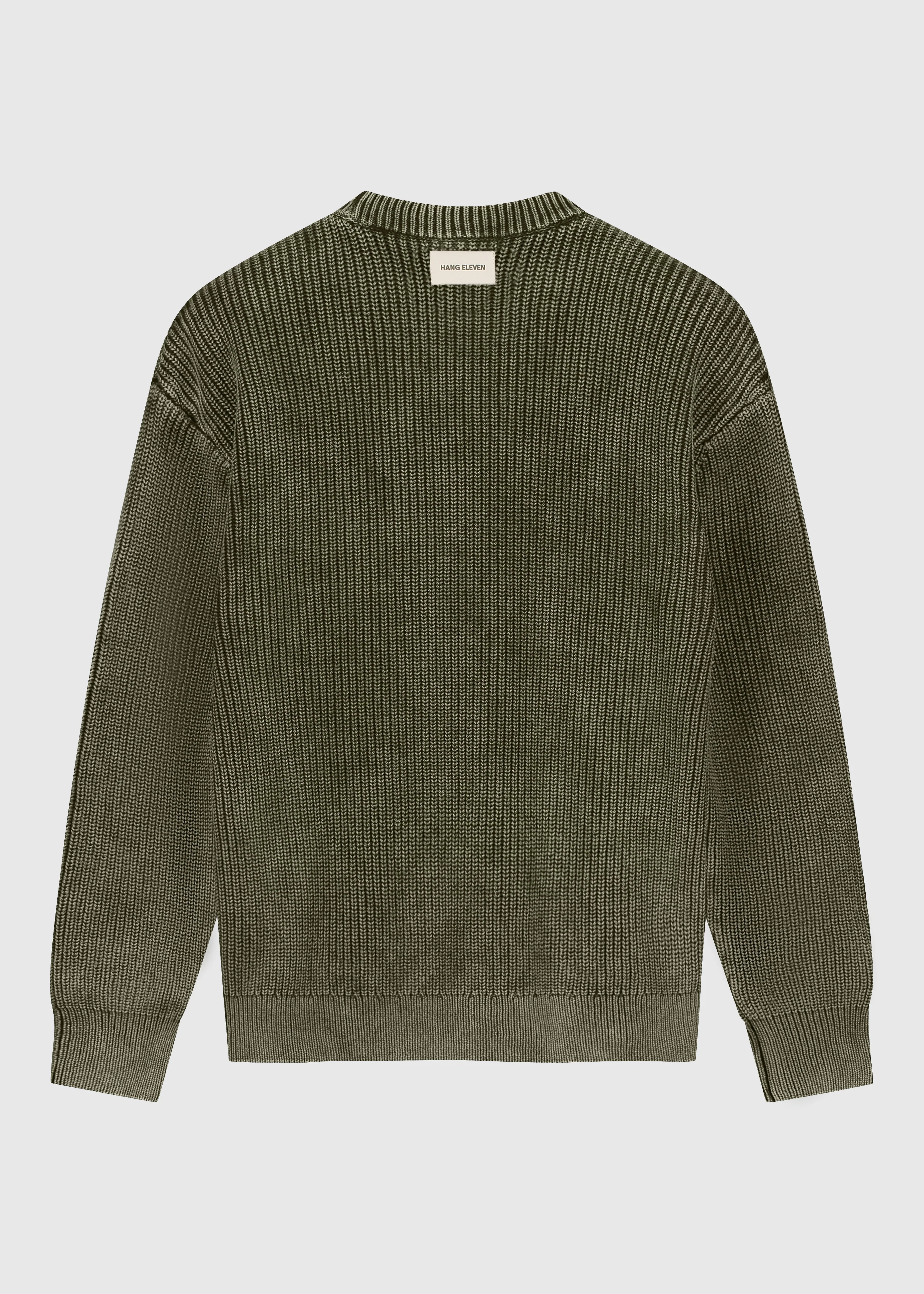 Washed Knit Crewneck - Chimera Green - Image 5