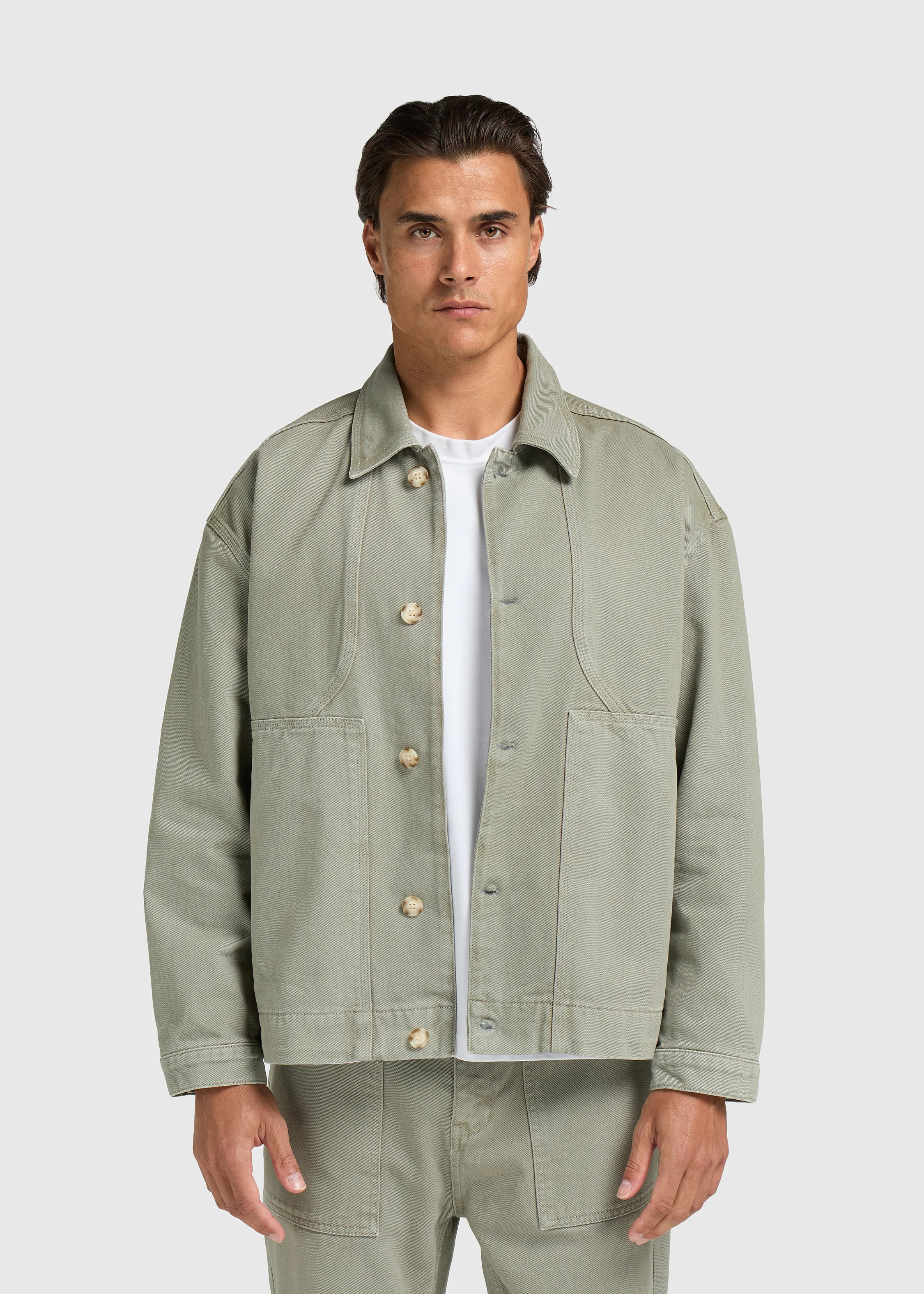 Worker Overshirt - Slate Green