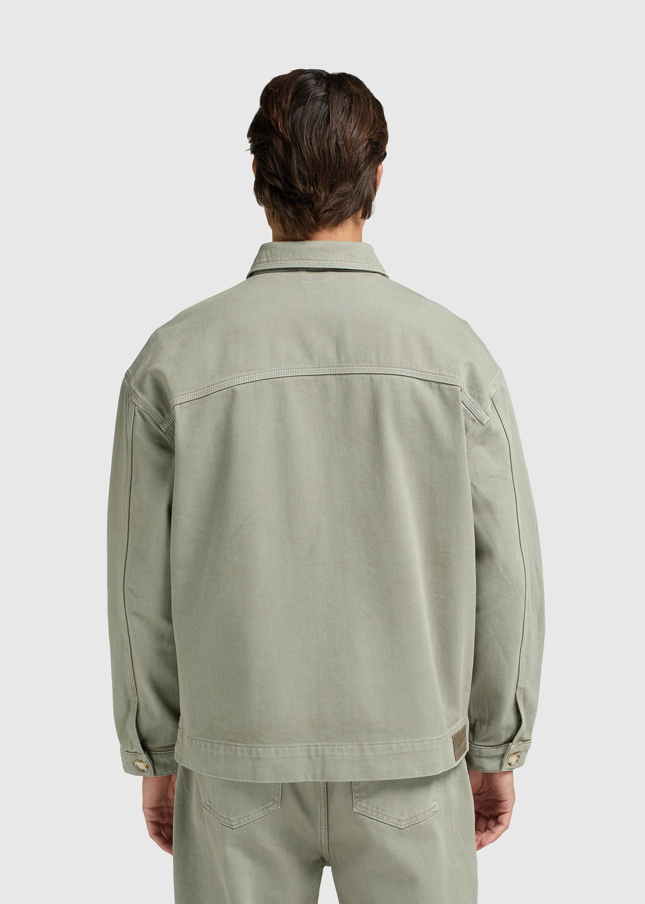Worker Overshirt - Slate Green - Image 2