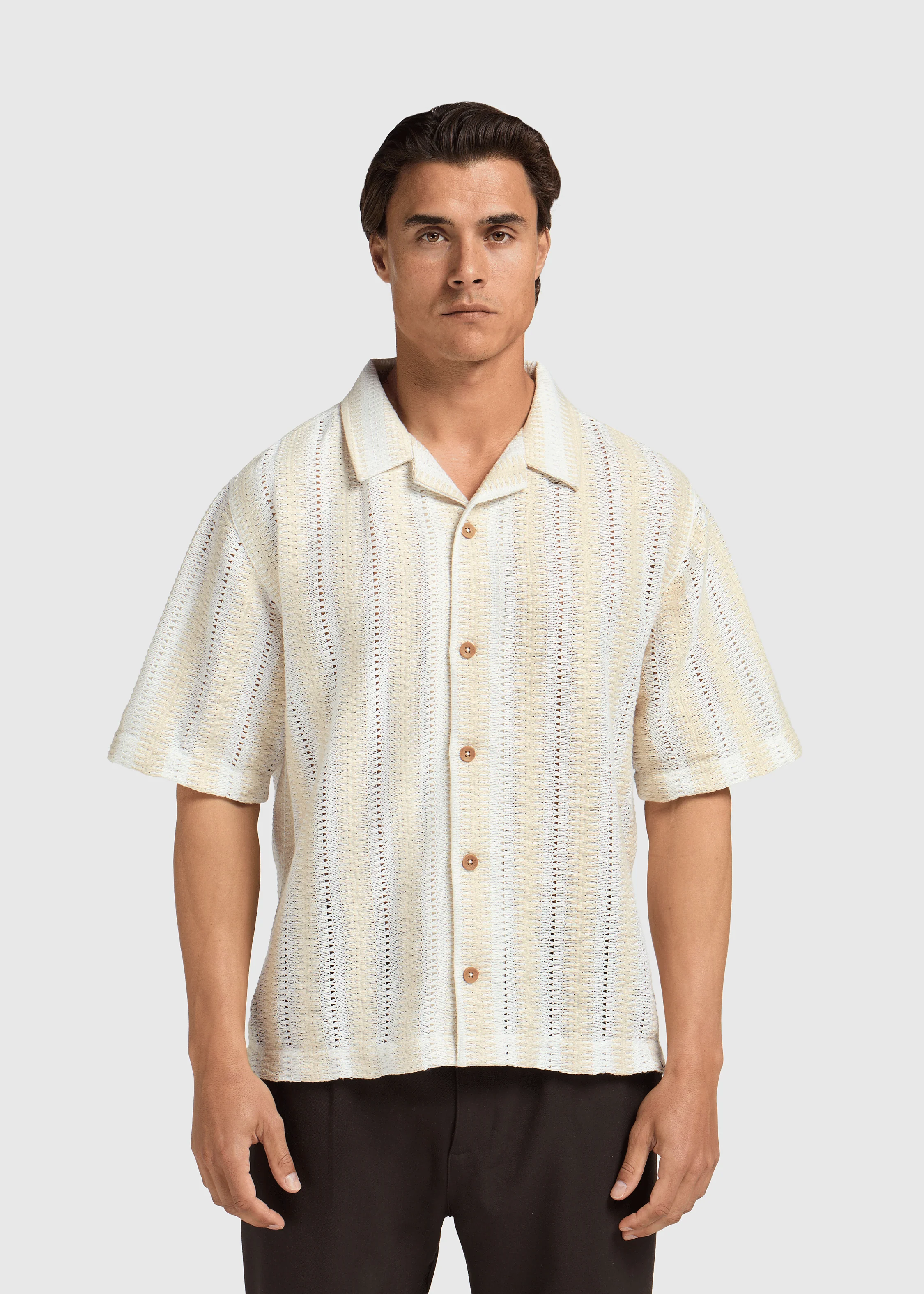 Zigzag Shirt - Sand