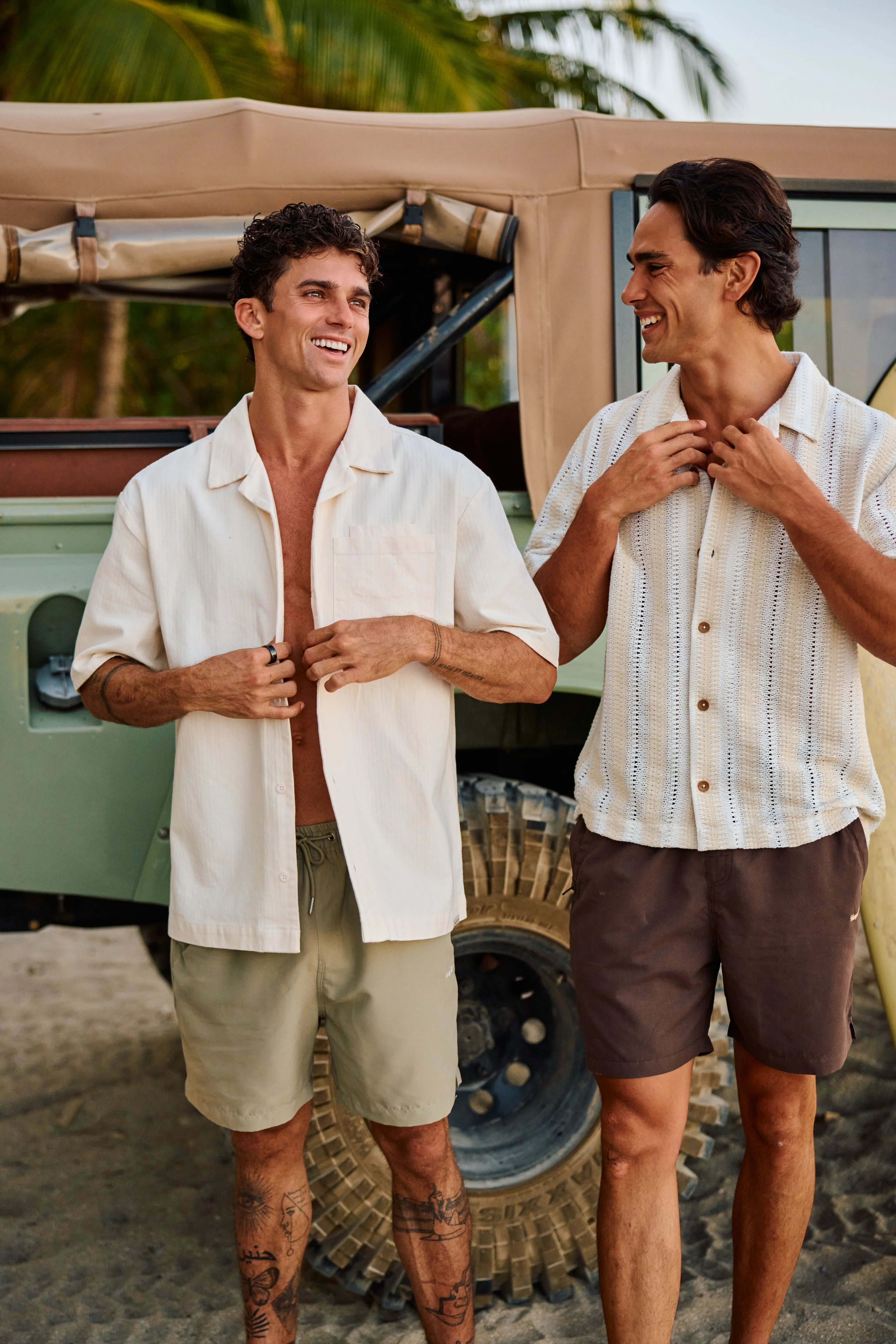 Zigzag Shirt - Sand - Image 4