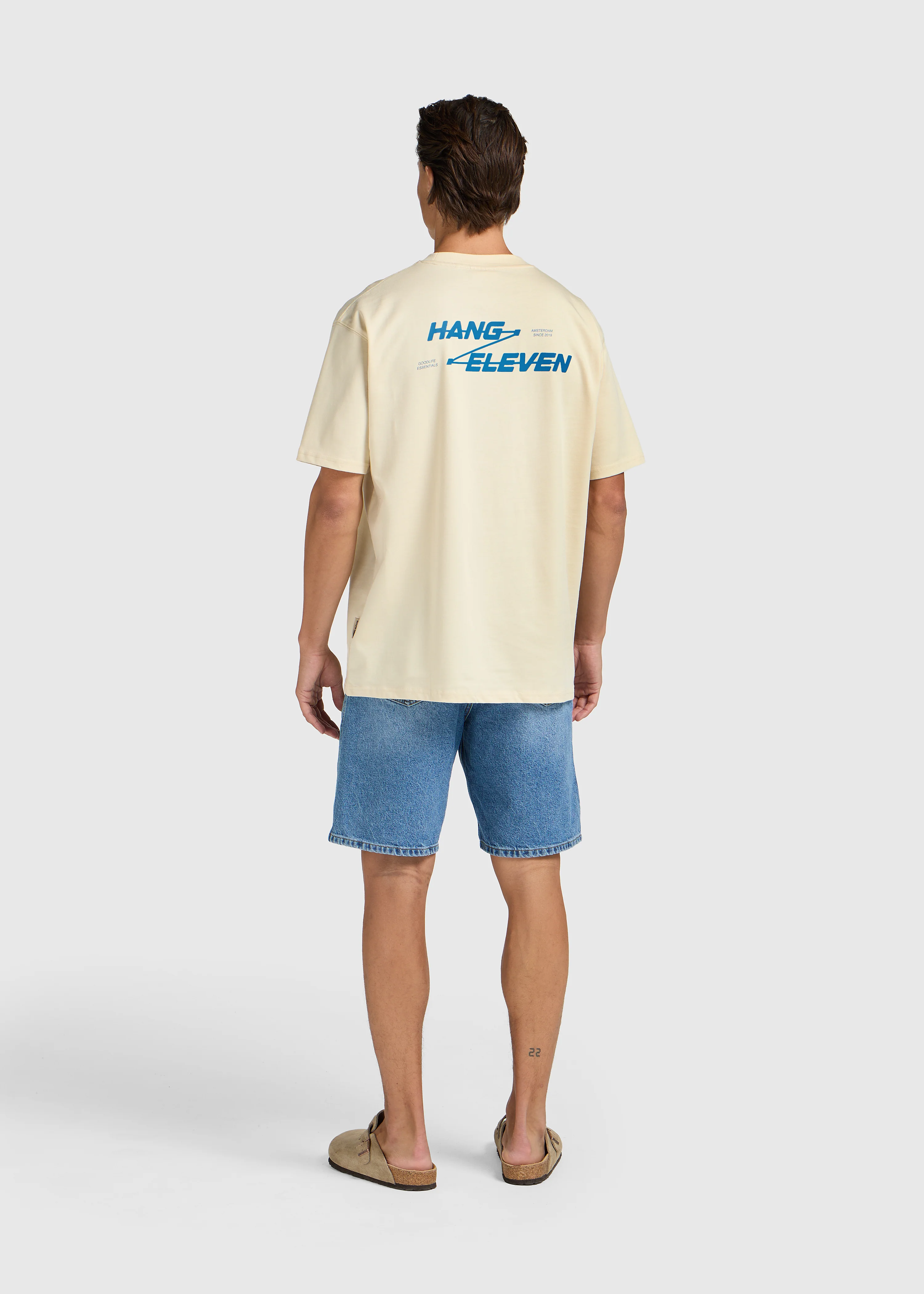 Zigzag Tee - White Sand - Image 6